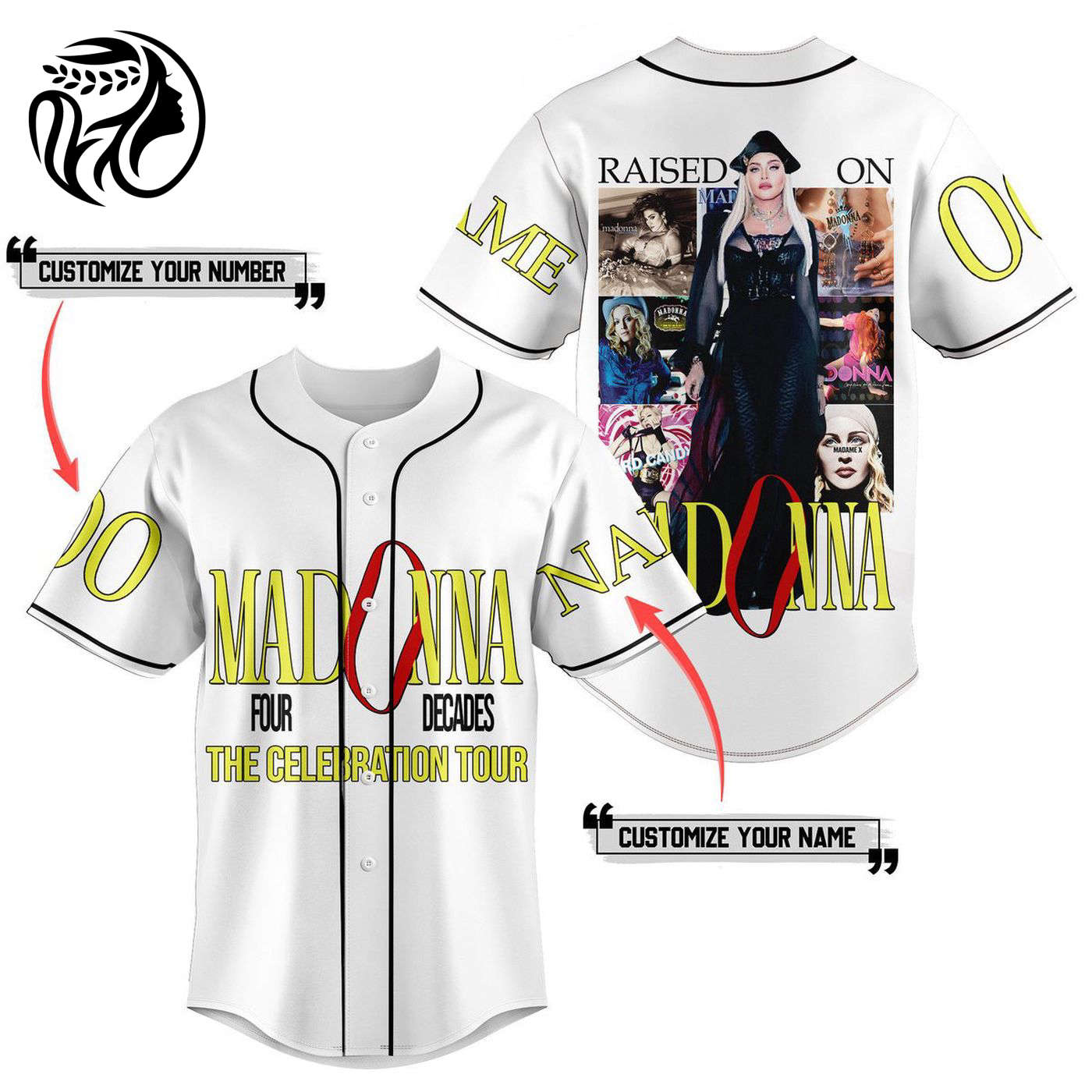 Madonna Baseball Jersey For Men Women And Kids Gift