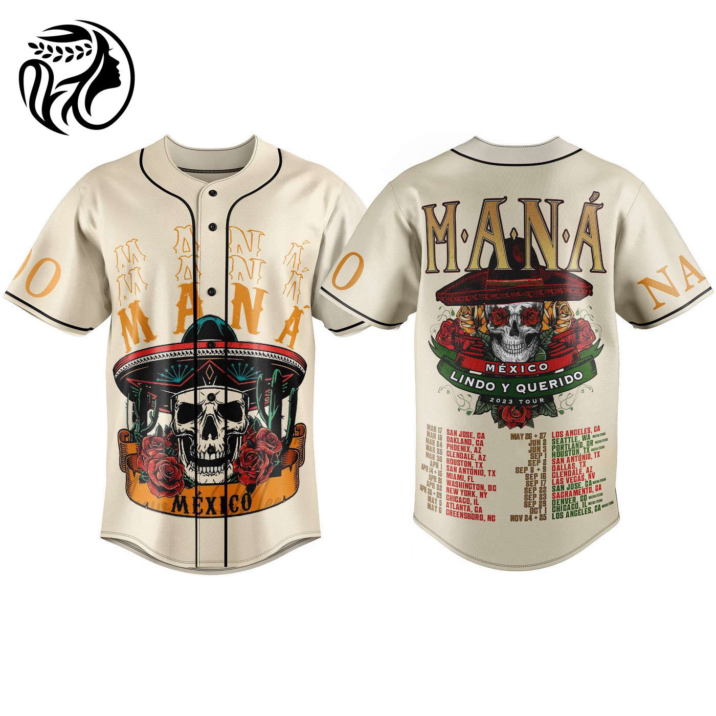 Mana Mexico Lindo Y Querido Baseball Jersey For Men Women And Kids Gift