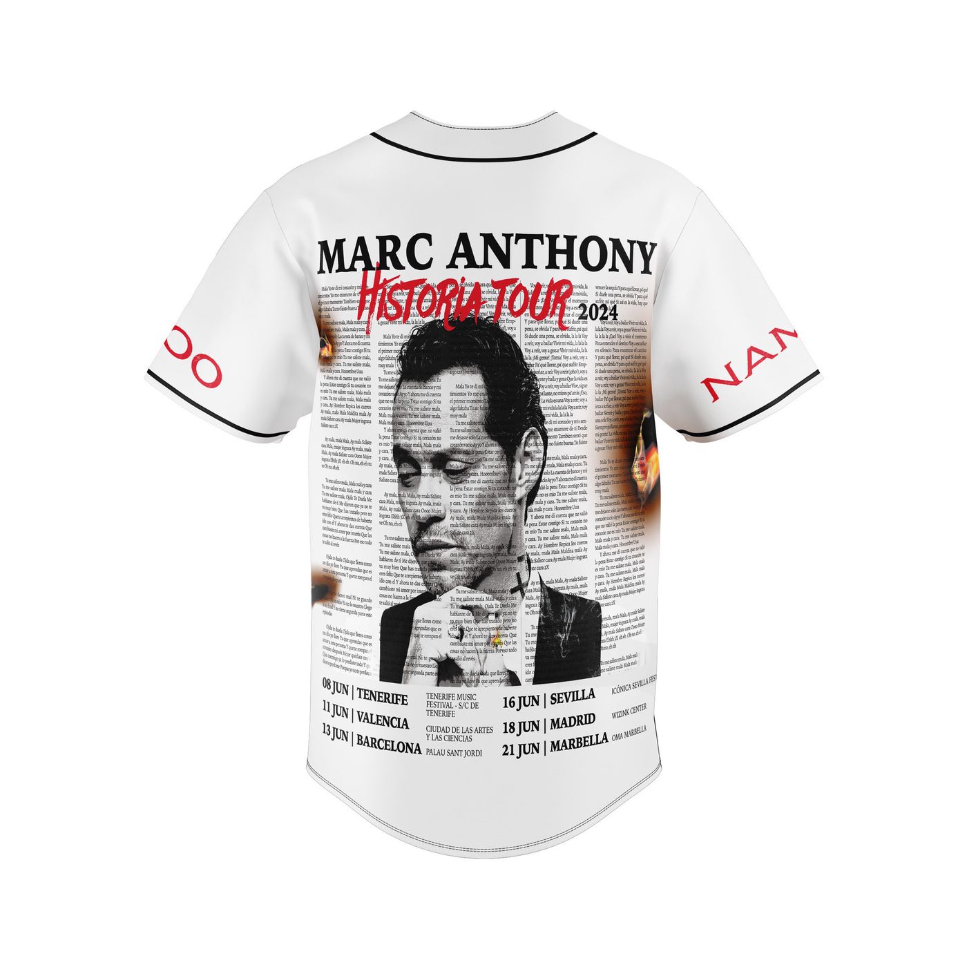 Marc Anthony Baseball Jersey For Men Women And Kids Gift