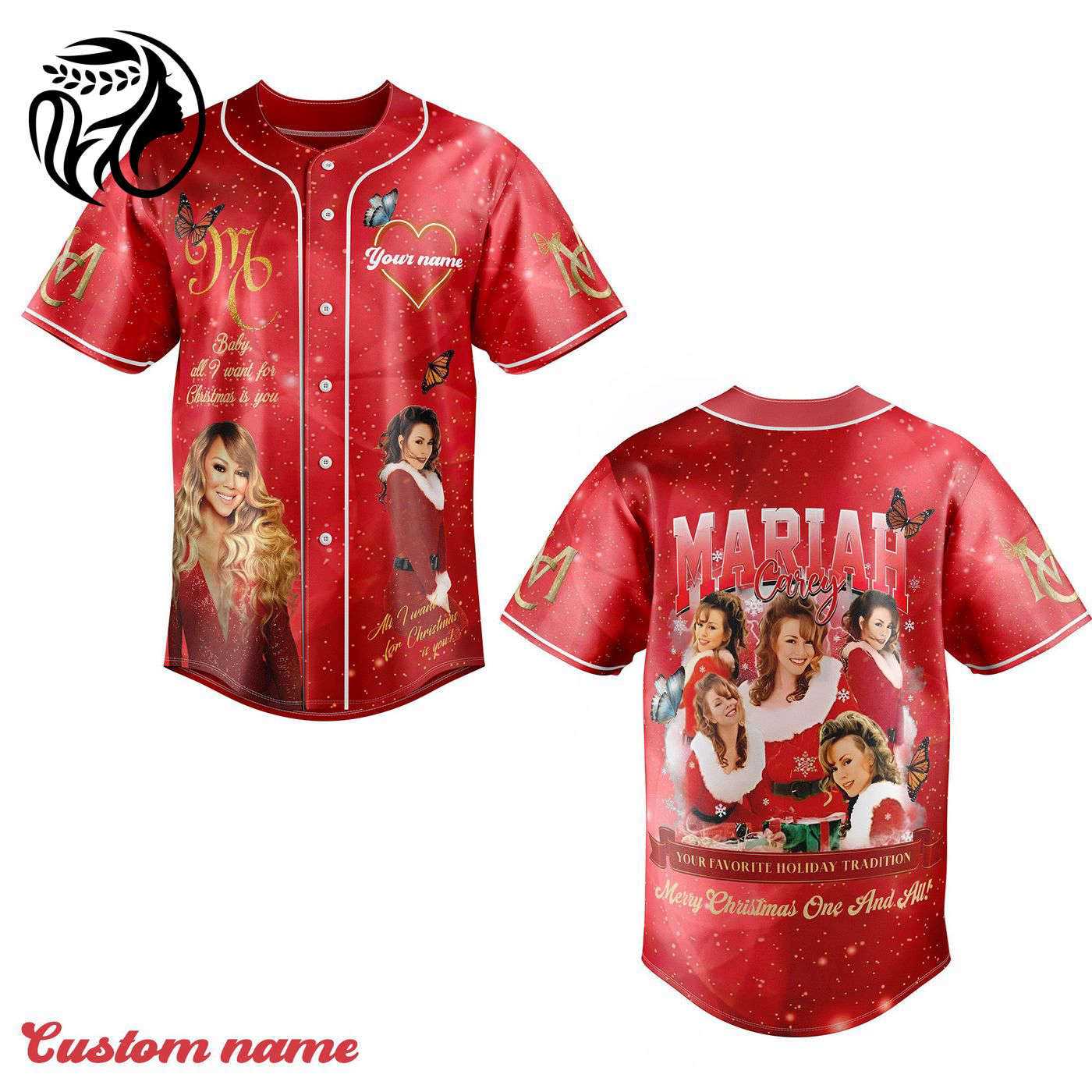 Mariah Carey Baseball Jersey For Men Women And Kids Gift