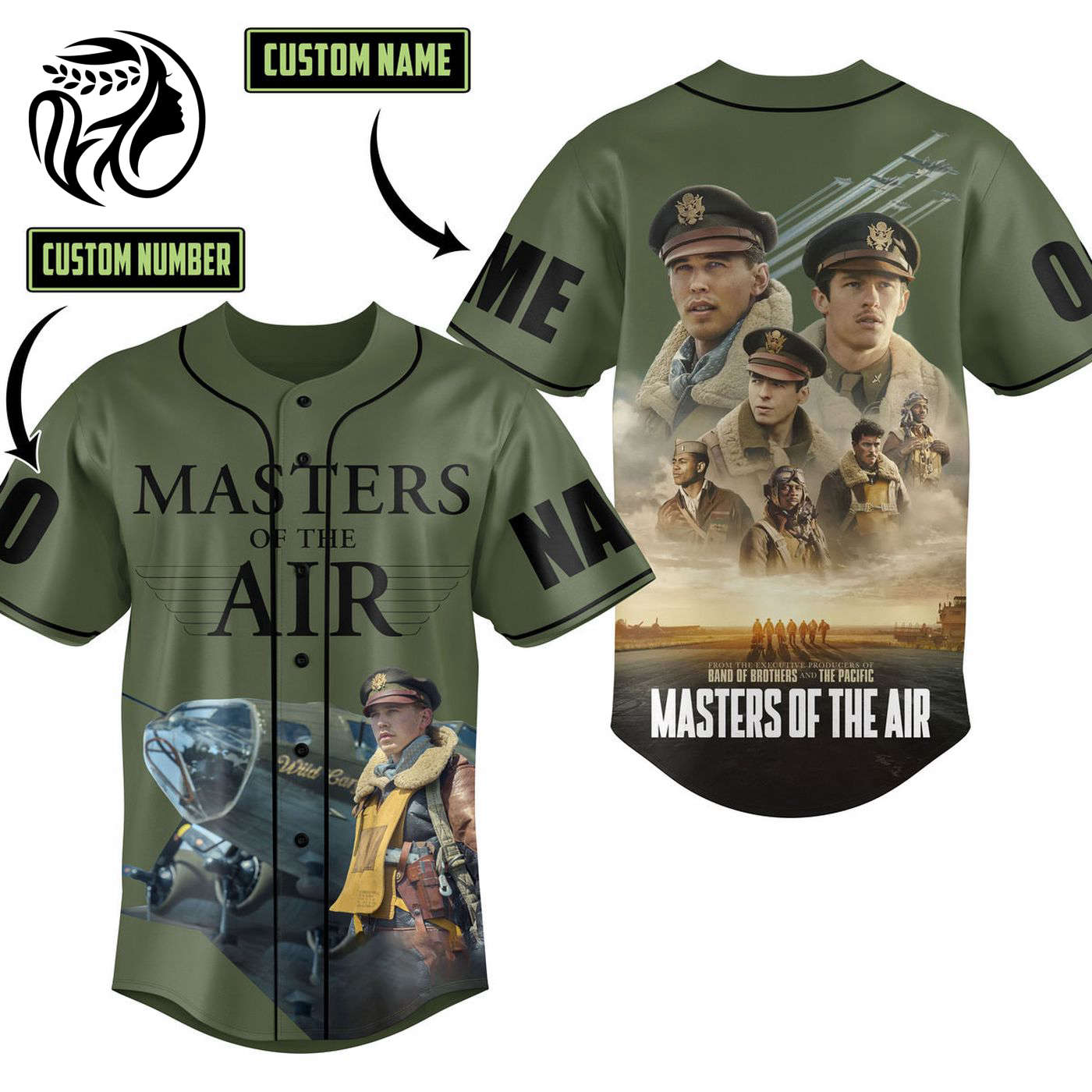 Masters of the Air Baseball Jersey For Men Women And Kids Gift
