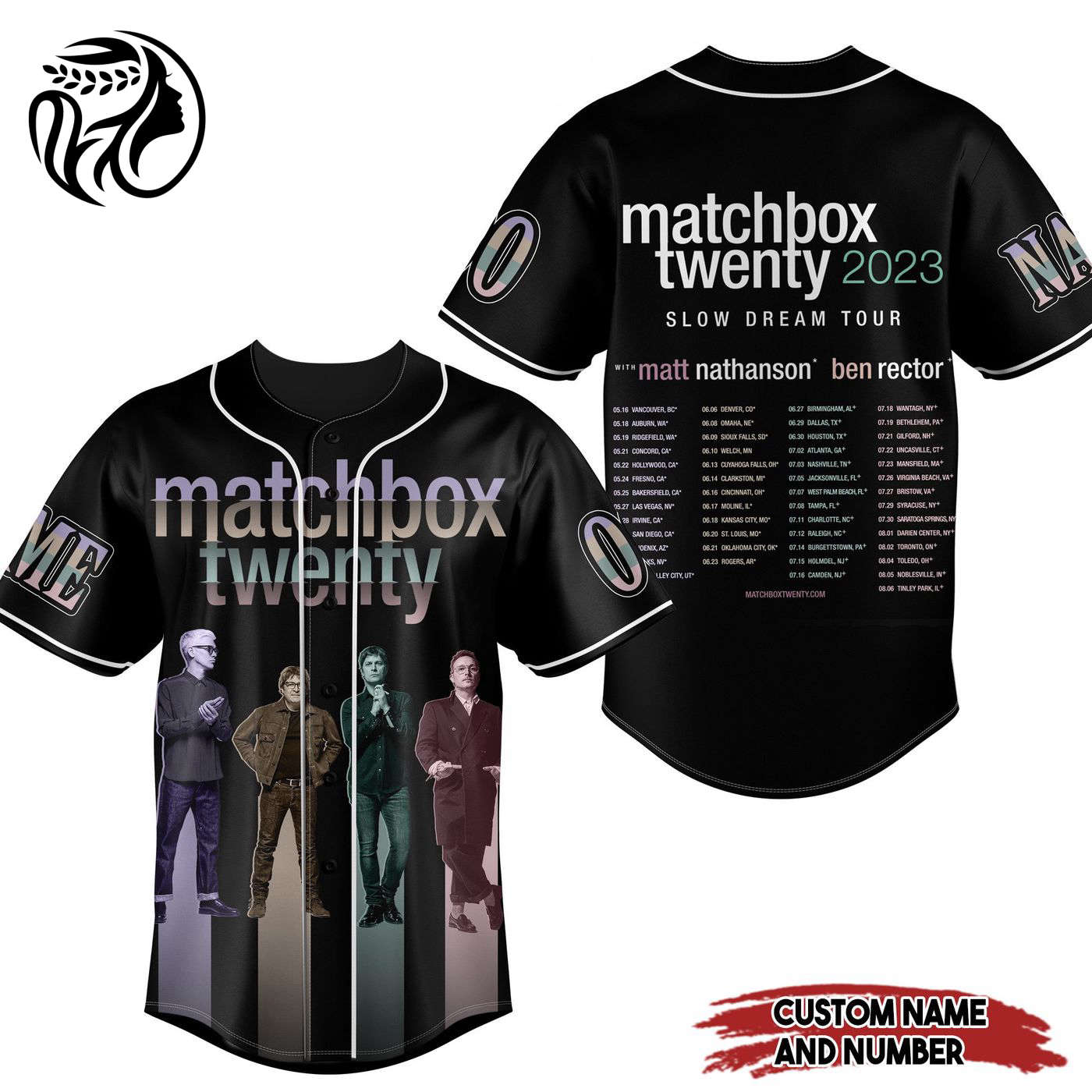 Matchbox Twenty Baseball Jersey For Men Women And Kids Gift