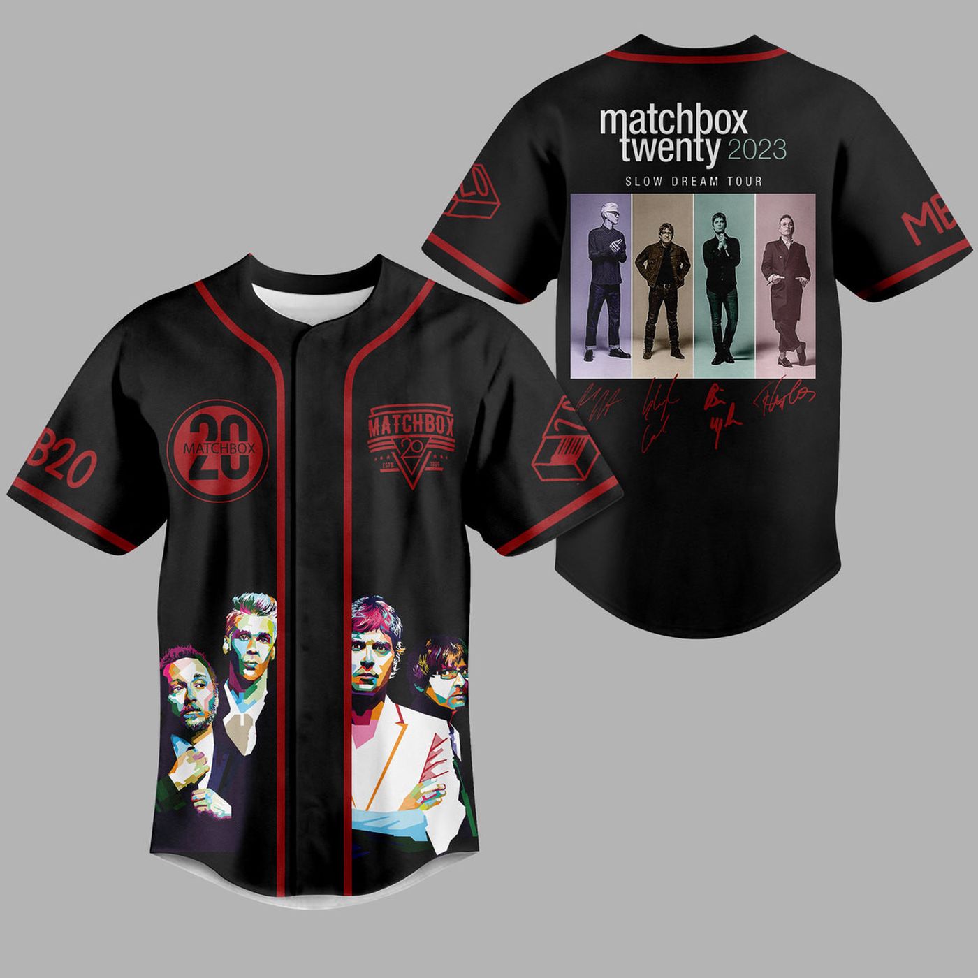 Matchbox Twenty Baseball Jersey For Men Women And Kids Gift