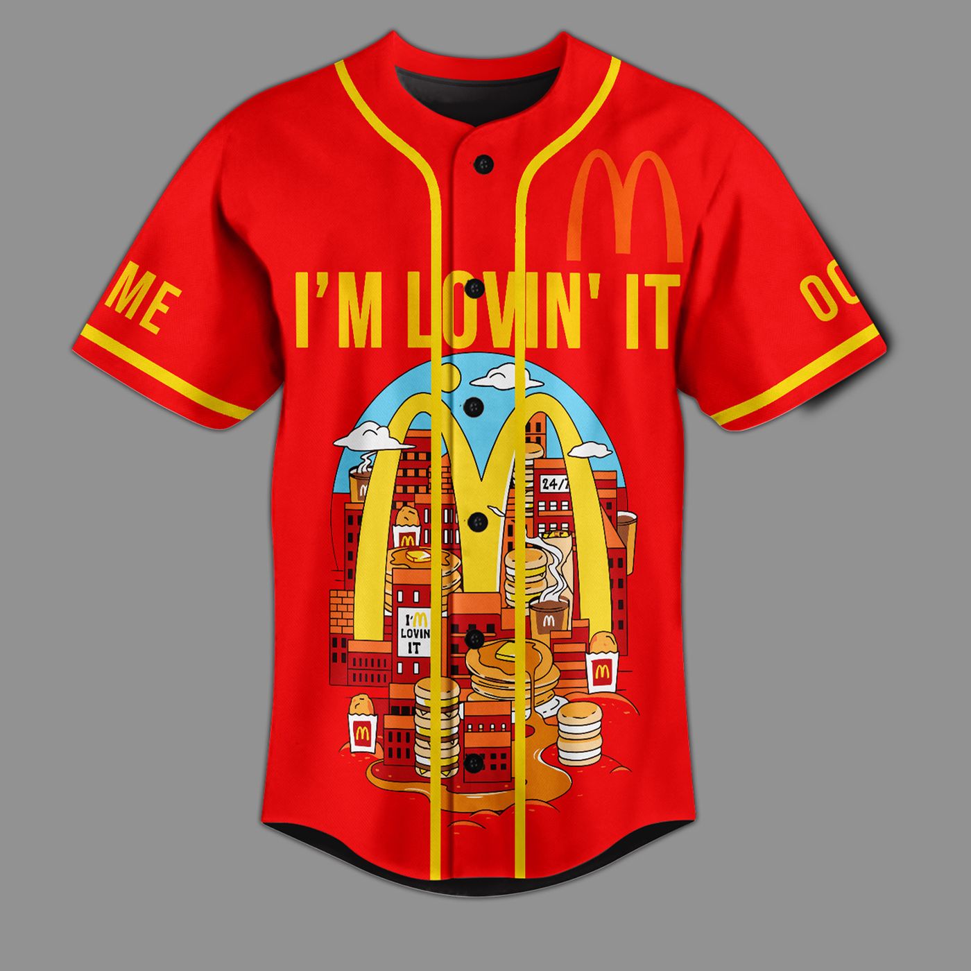 McDonald Baseball Jersey For Men Women And Kids Gift McDonald Baseball Jersey For Men Women And Kids Gift