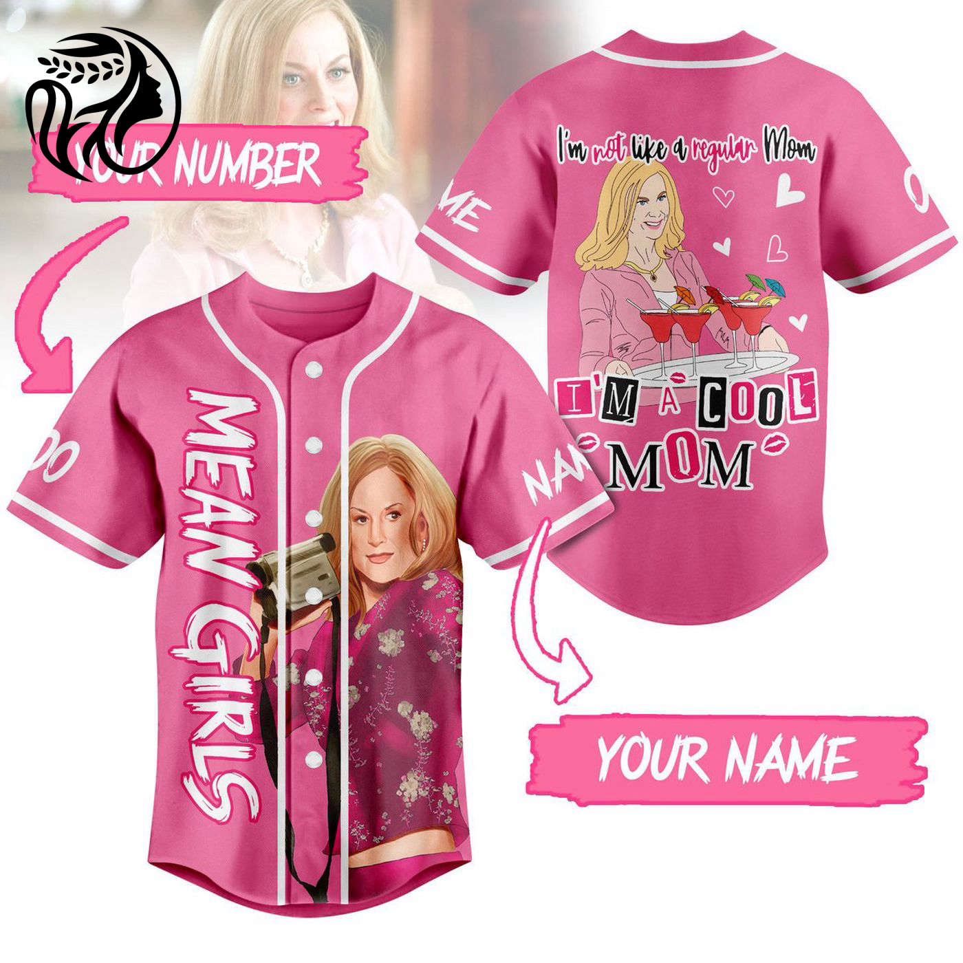 Mean Girls Baseball Jersey For Men Women And Kids Gift