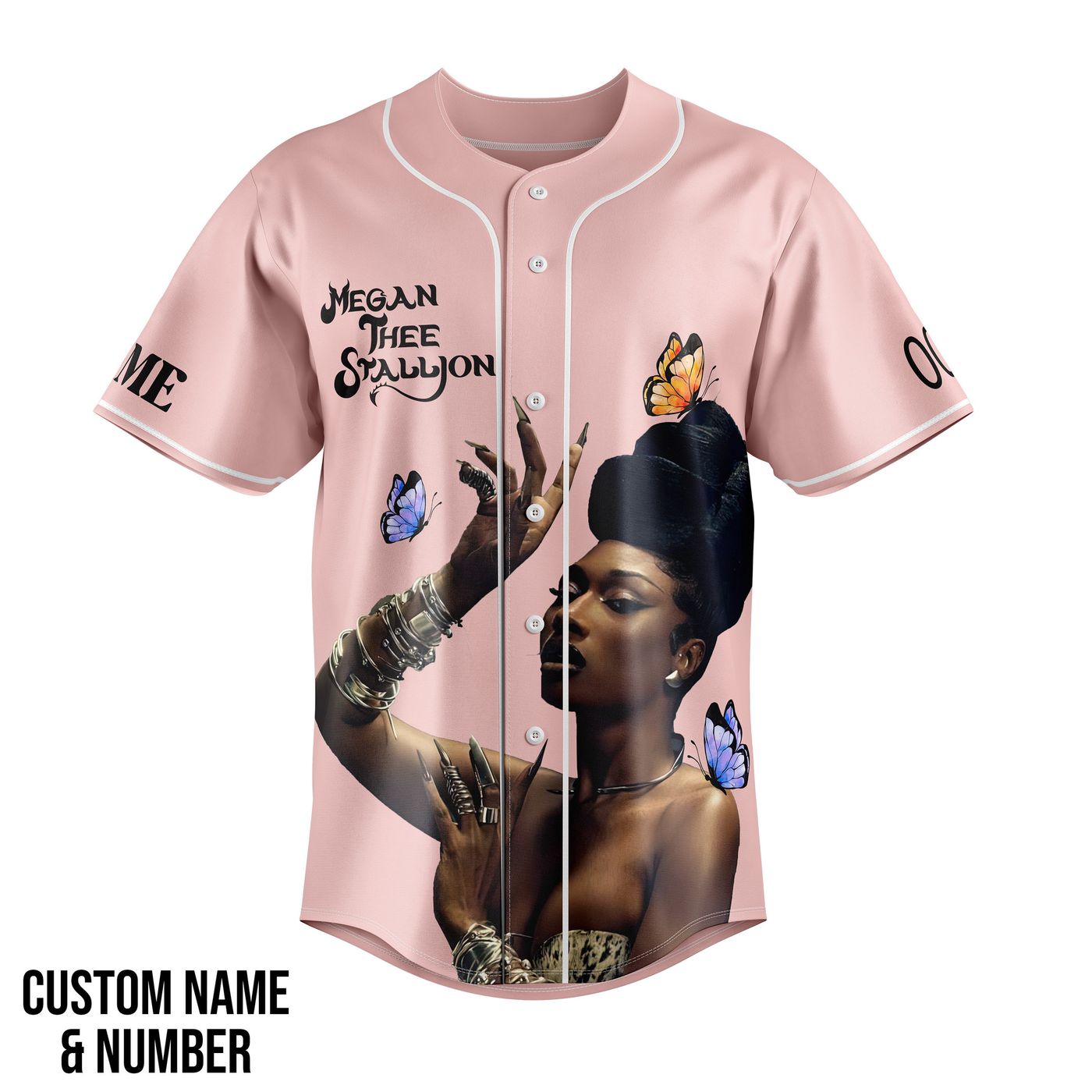 Megan Thee Stallion Baseball Jersey For Men Women And Kids Gift