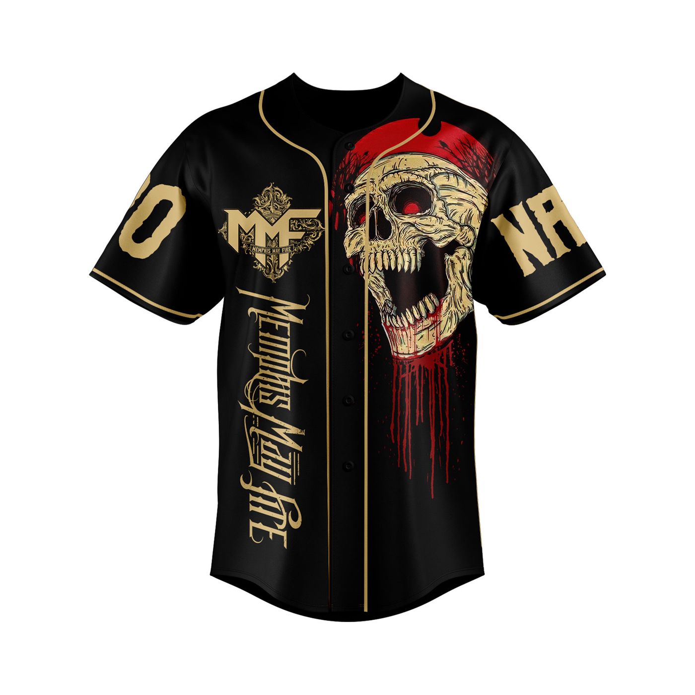 Memphis May Fire Baseball Jersey For Men Women And Kids Gift
