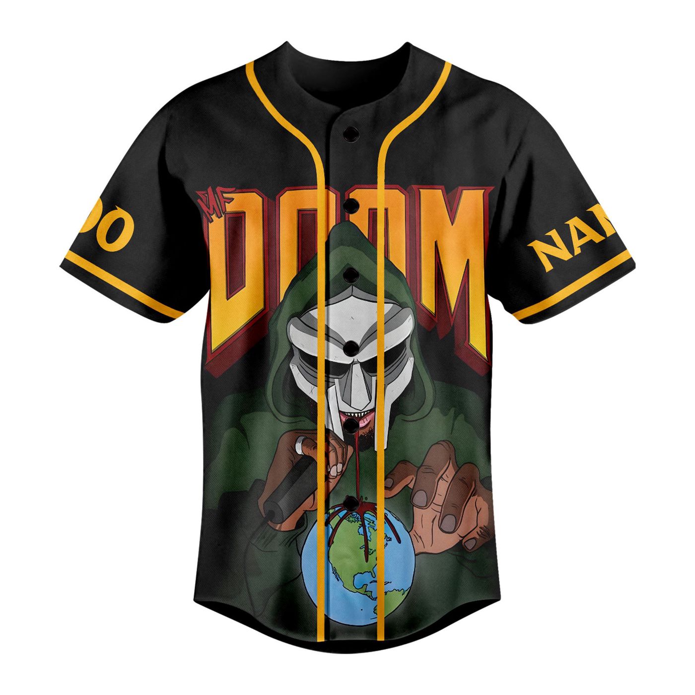 MF Doom Baseball Jersey For Men Women And Kids Gift