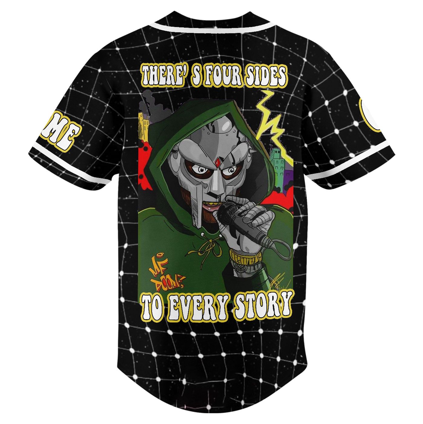 MF Doom Baseball Jersey For Men Women And Kids Gift