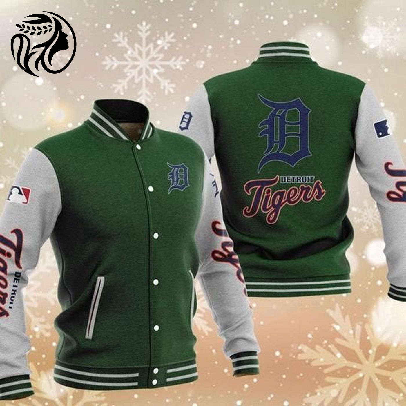 Shop the Stylish MLB Detroit Tigers Baseball Jacket V1 - Score Big with Tigers Merchandise!