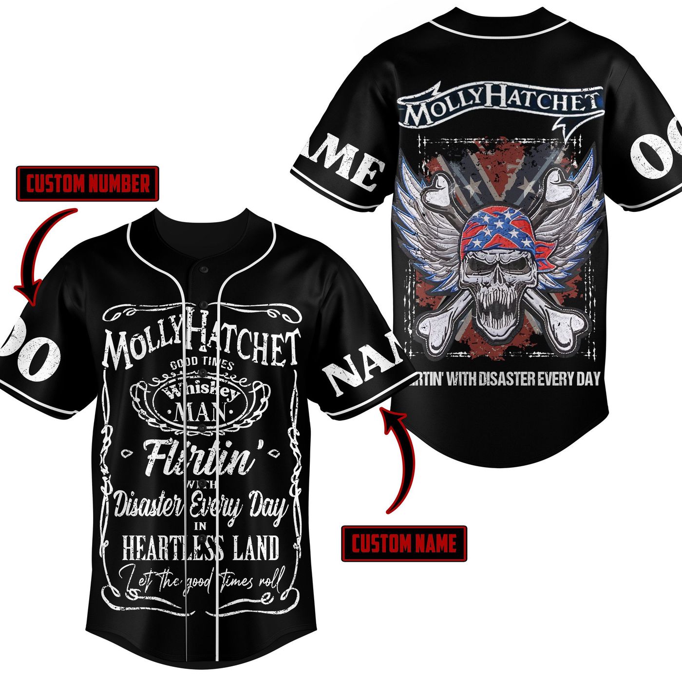 Molly Hatchet Baseball Jersey For Men Women And Kids Gift