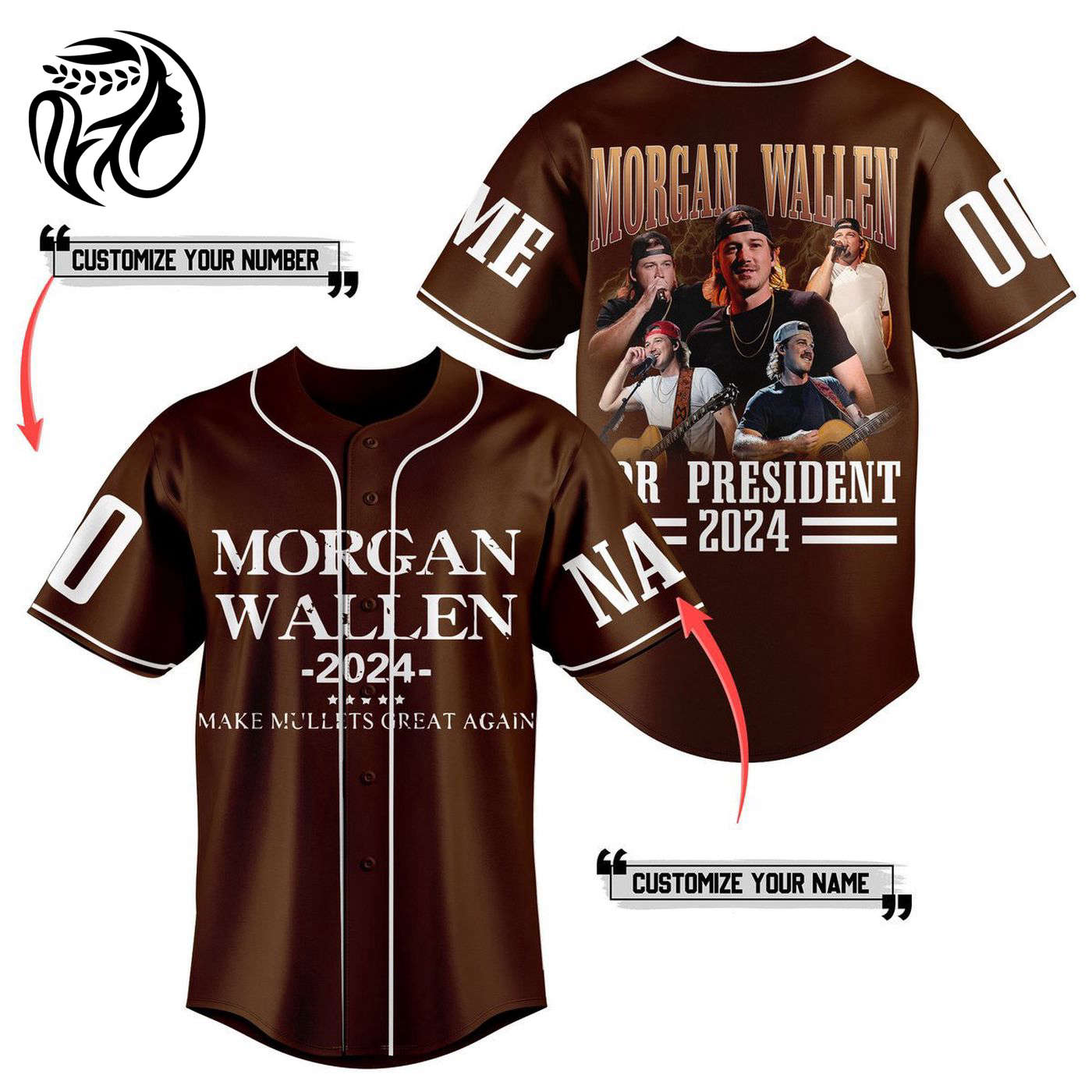 Morgan Wallen Baseball Jersey For Men Women And Kids Gift