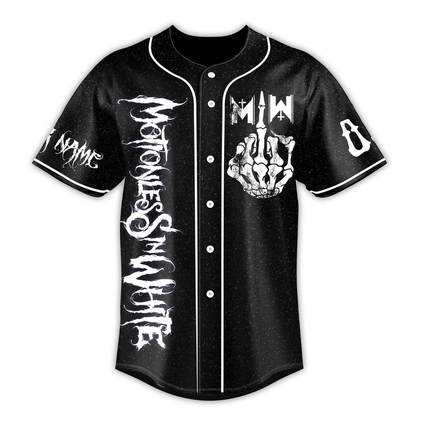 Motionless In White Baseball Jersey For Men Women And Kids Gift
