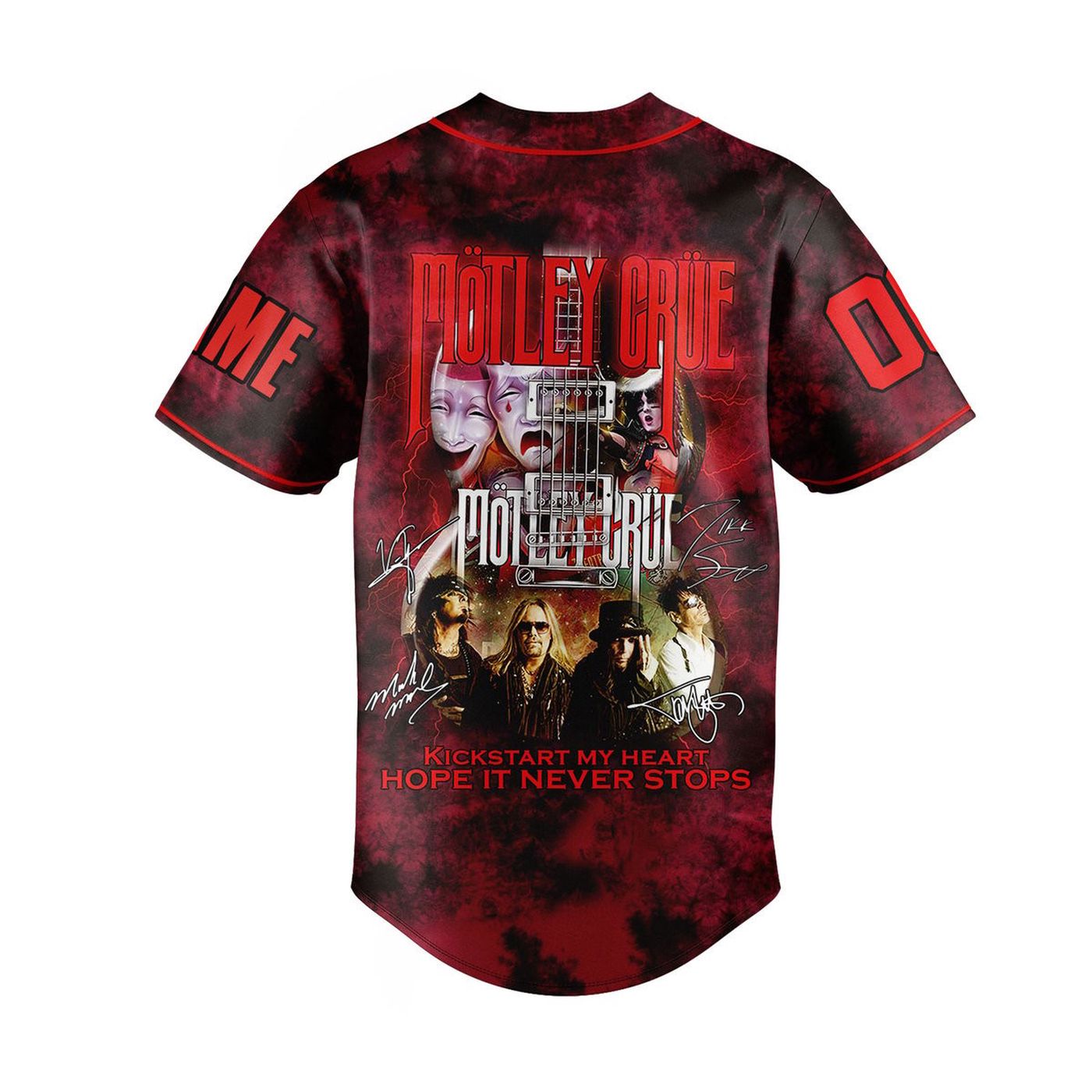 Motley Crue Baseball Jersey For Men Women And Kids Gift