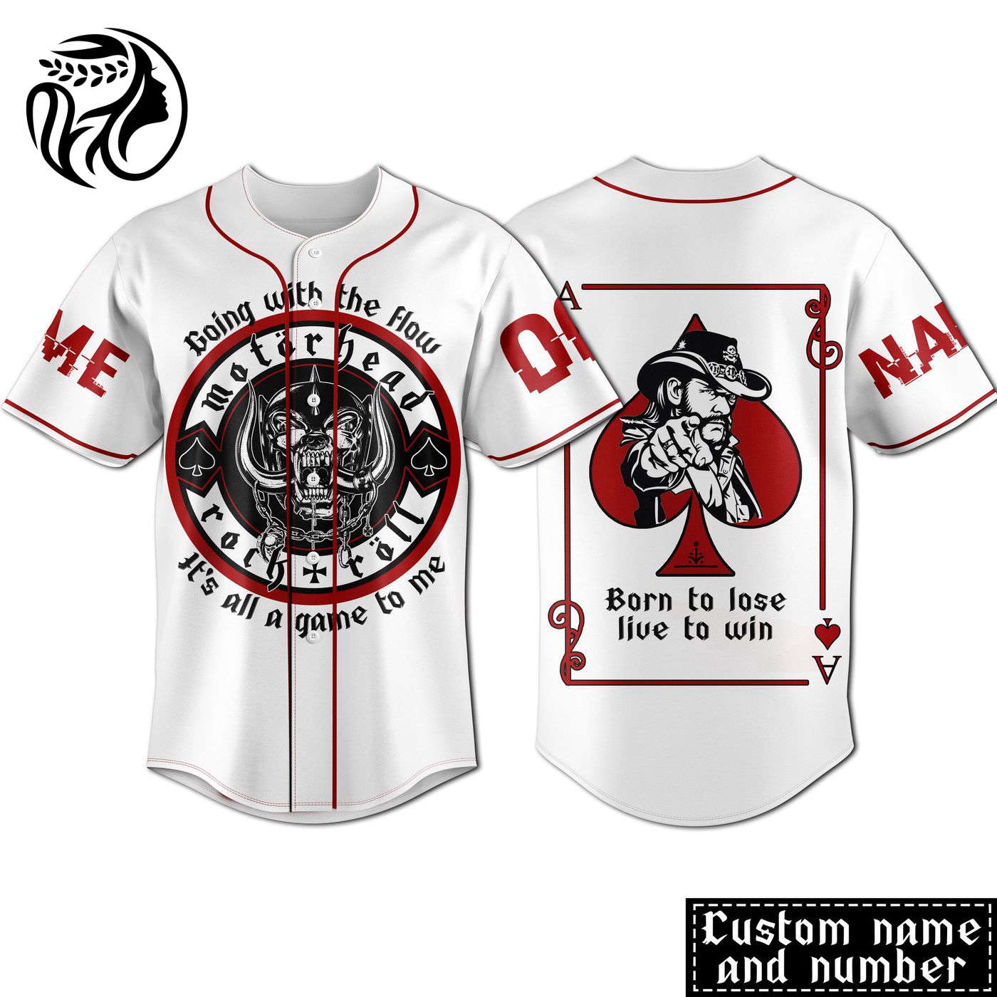 Motorhead Baseball Jersey For Men Women And Kids Gift