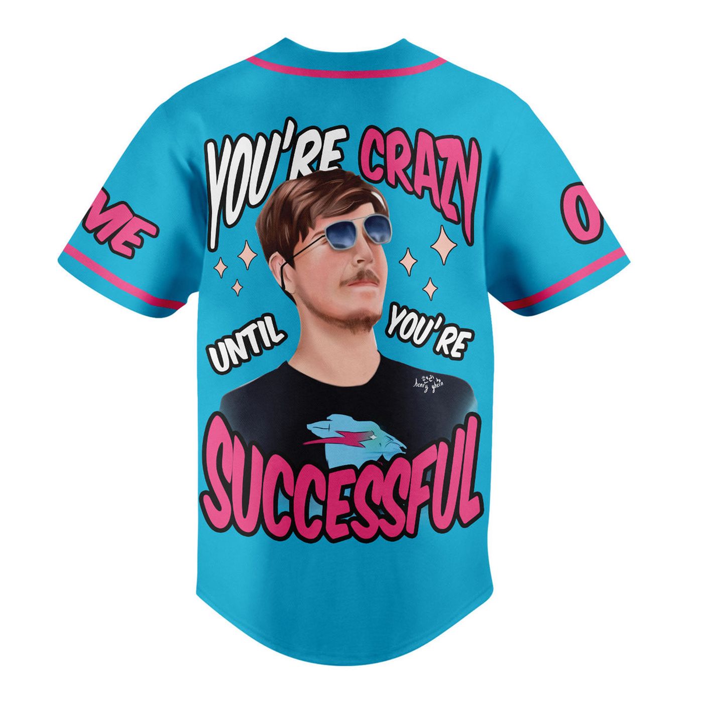 MrBeast Baseball Jersey For Men Women And Kids Gift