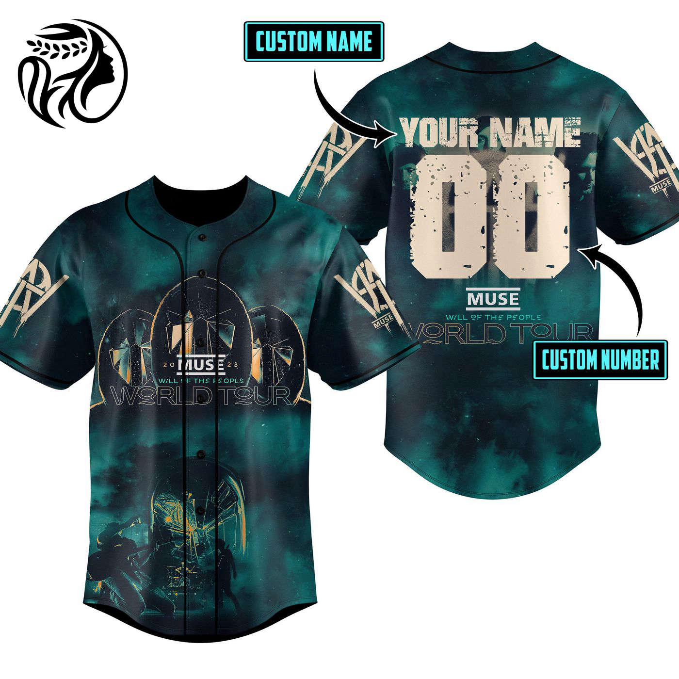 Muse Baseball Jersey For Men Women And Kids Gift