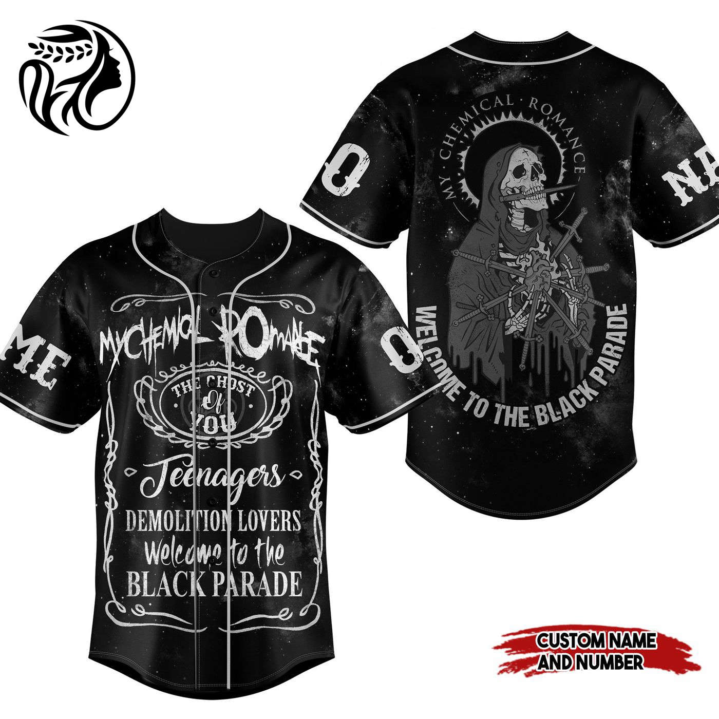 My Chemical Romance Baseball Jersey For Men Women And Kids Gift
