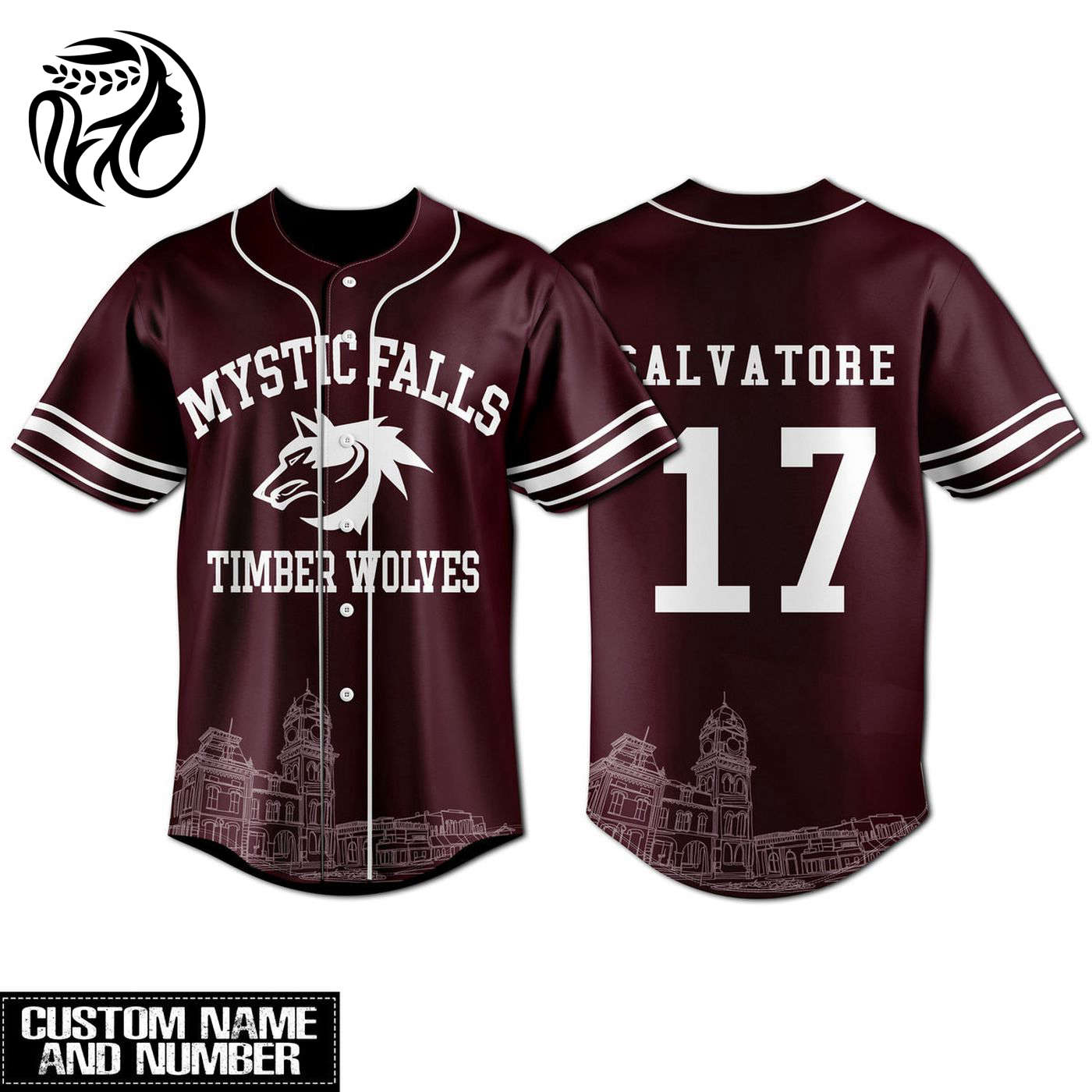 Mystic Falls Timber Wolves Baseball Jersey For Men Women And Kids Gift