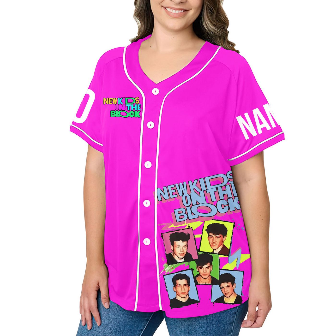 New Kids On The Block Baseball Jersey For Men Women And Kids Gift New Kids On The Block Baseball Jersey For Men Women And Kids Gift
