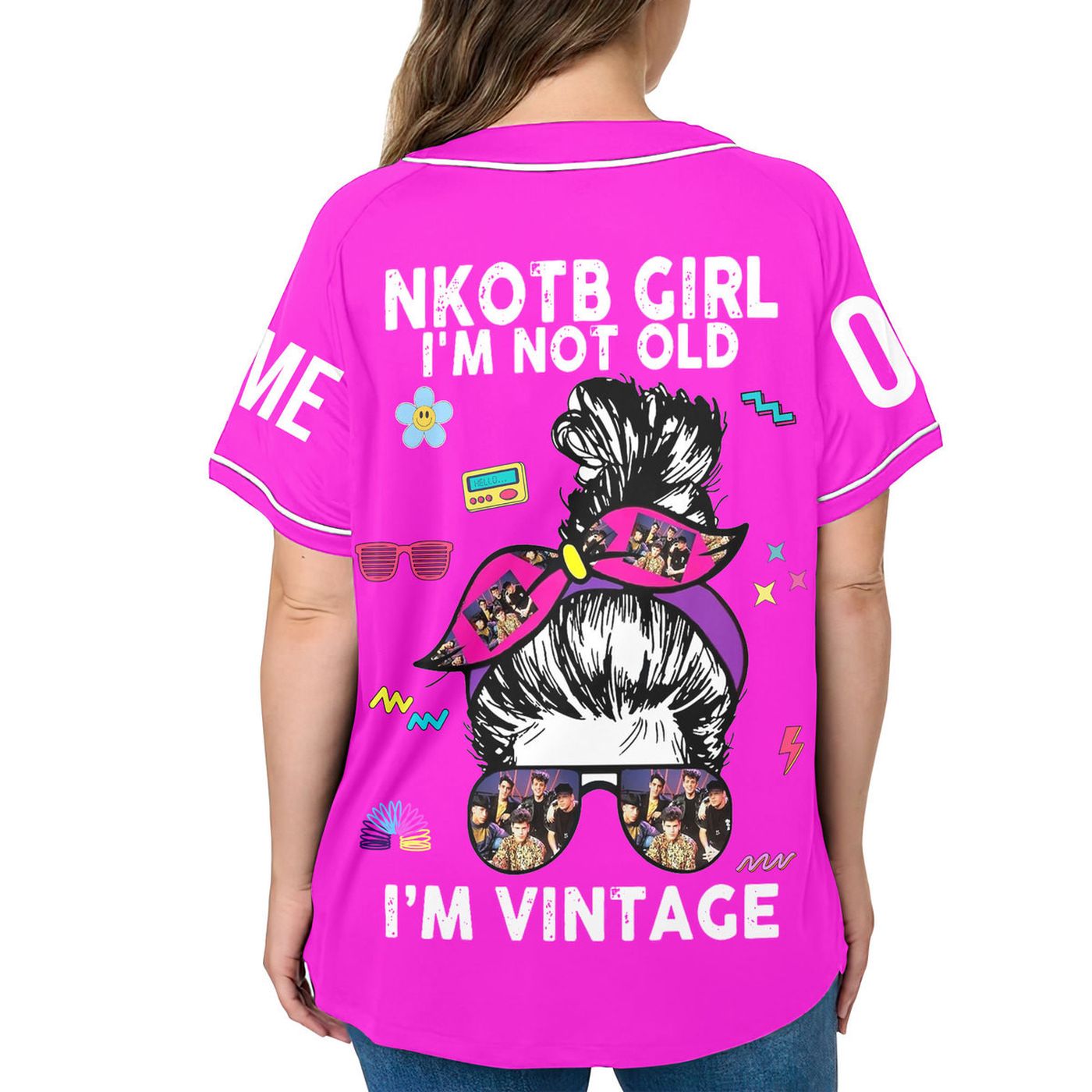 New Kids On The Block Baseball Jersey For Men Women And Kids Gift New Kids On The Block Baseball Jersey For Men Women And Kids Gift