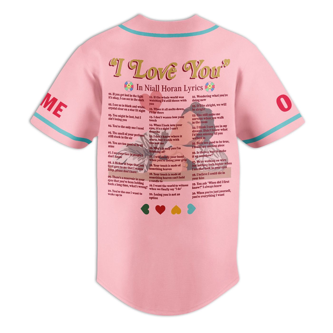 Niall Horan Baseball Jersey For Men Women And Kids Gift