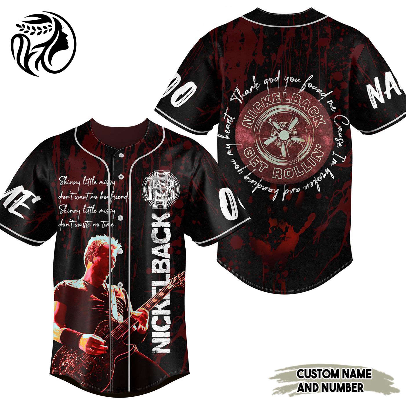 Nickelback Baseball Jersey For Men Women And Kids Gift