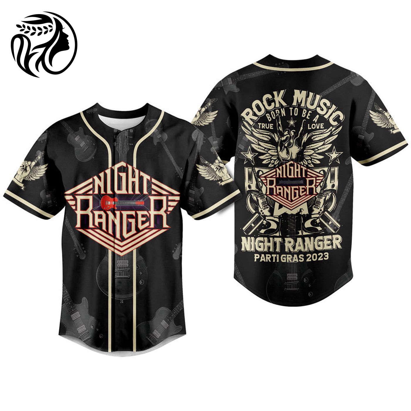 Night Ranger Baseball Jersey For Men Women And Kids Gift