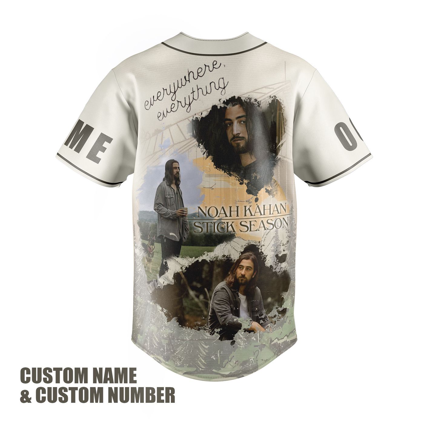 Noah Kahan Baseball Jersey For Men Women And Kids Gift