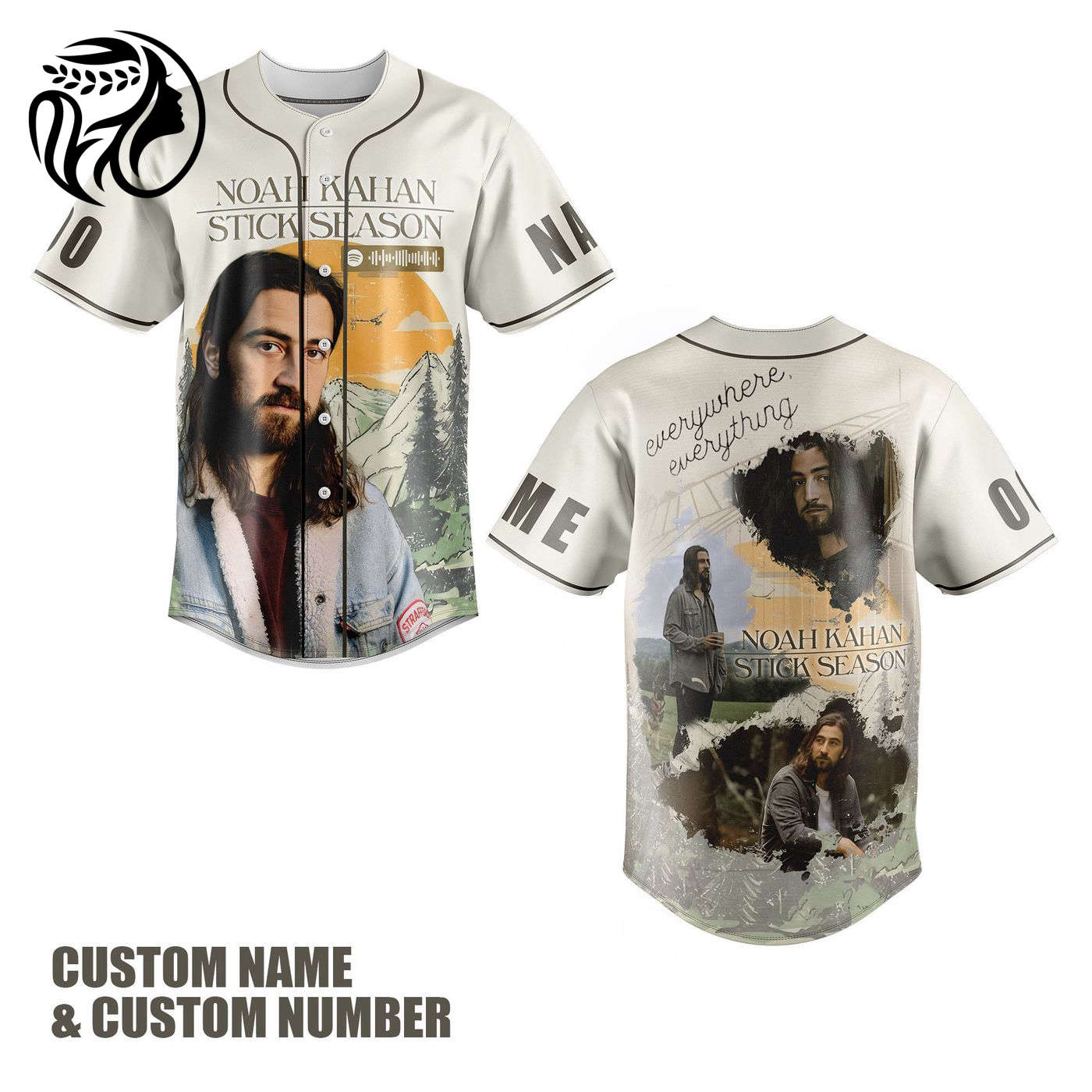 Noah Kahan Baseball Jersey For Men Women And Kids Gift