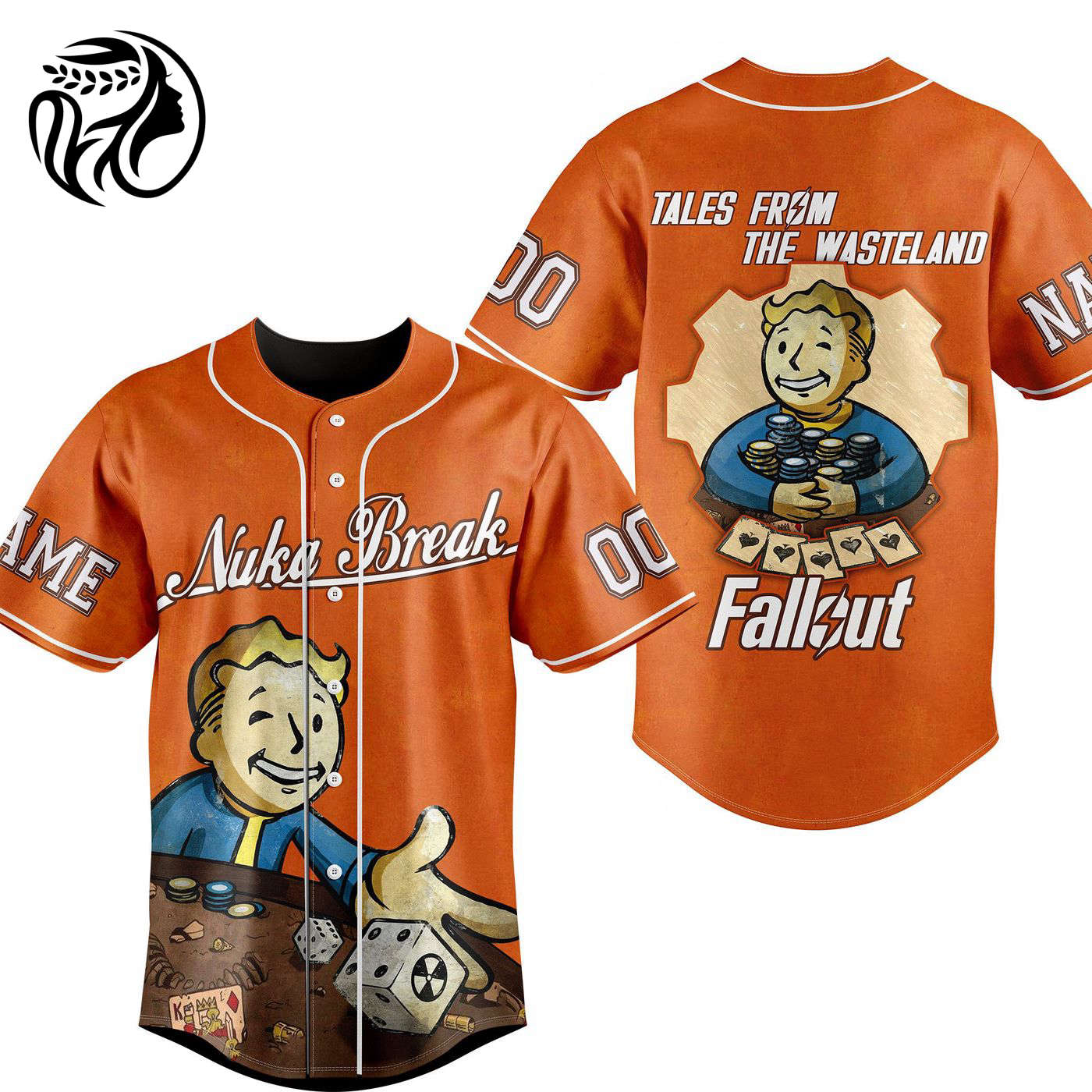Nuka Cola Baseball Jersey For Men Women And Kids Gift