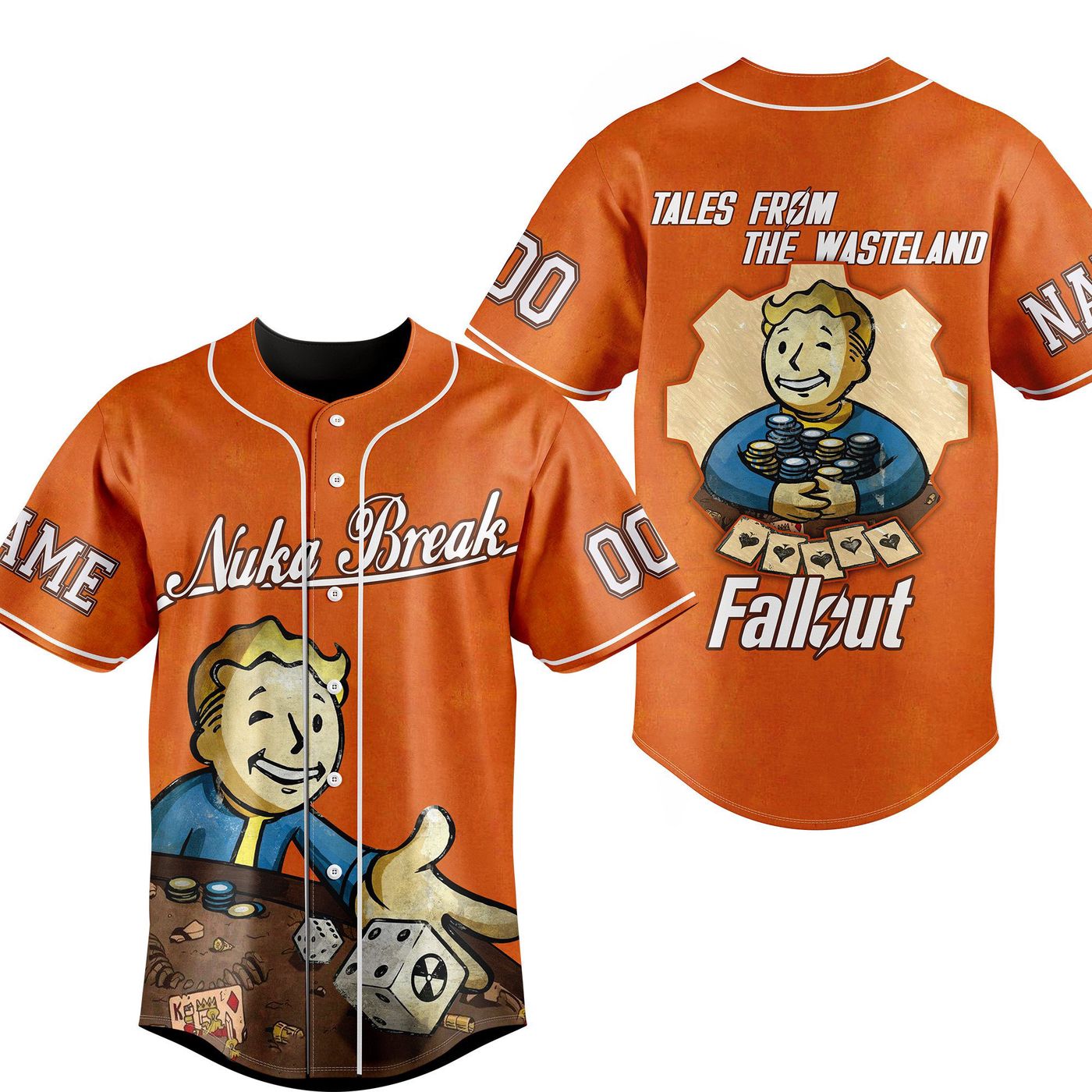 Nuka Cola Baseball Jersey For Men Women And Kids Gift
