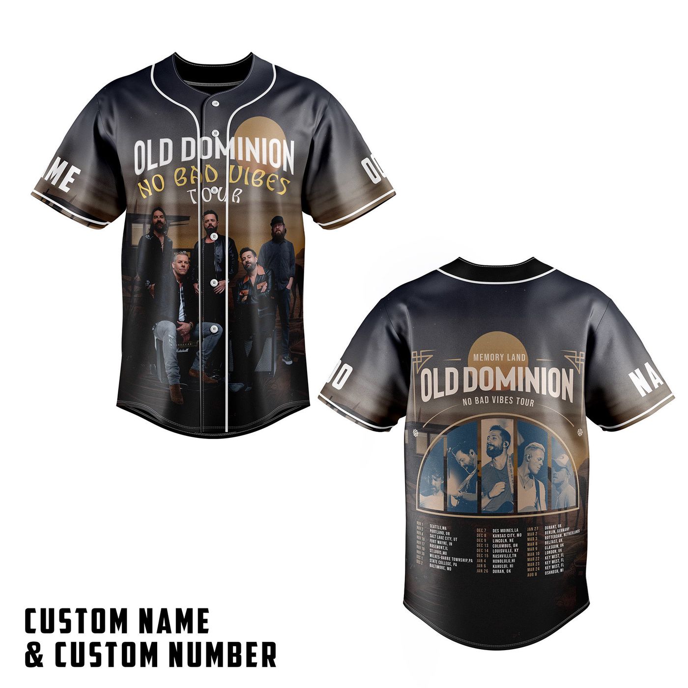 Old Dominion Baseball Jersey For Men Women And Kids Gift
