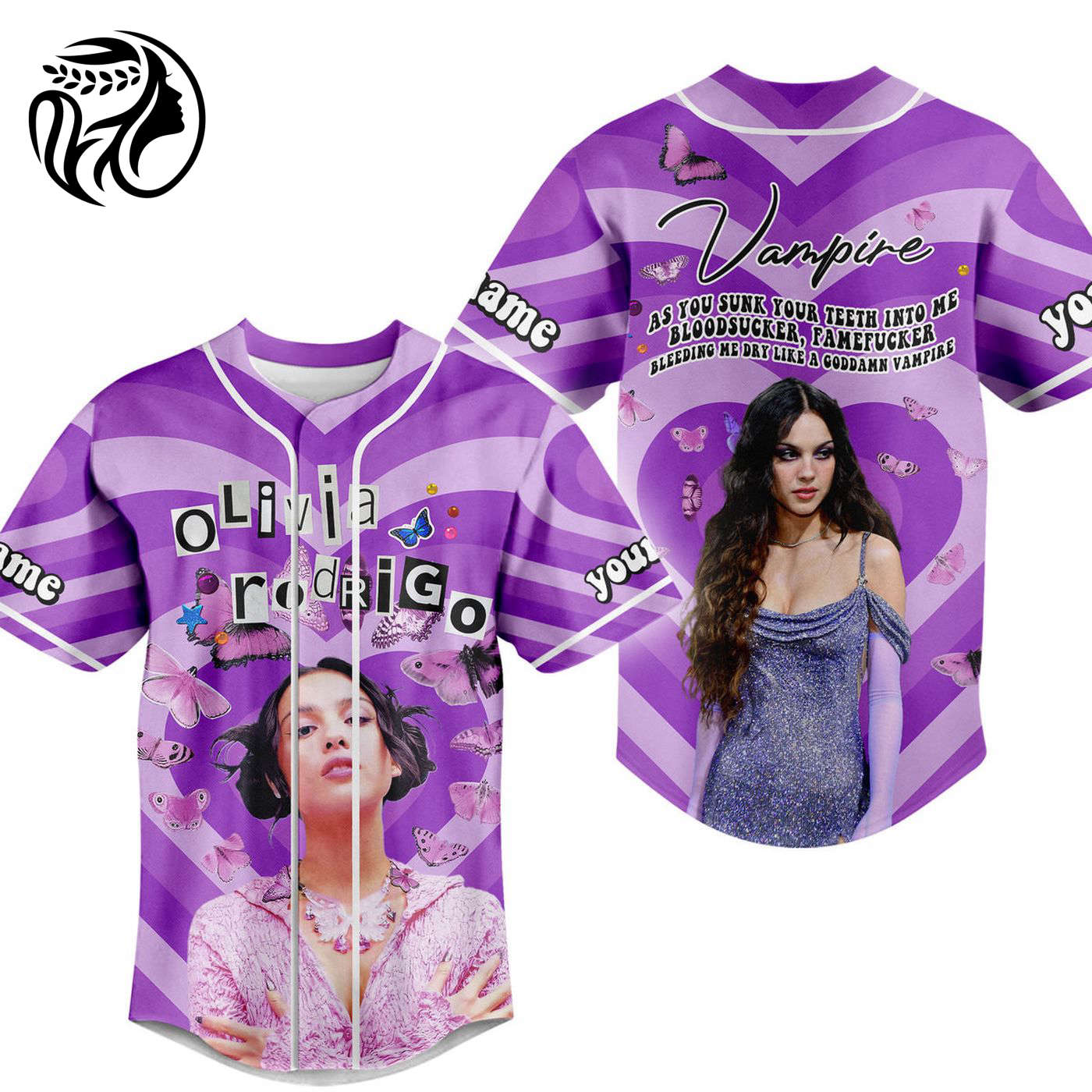 Olivia Rodrigo Baseball Jersey For Men Women And Kids Gift