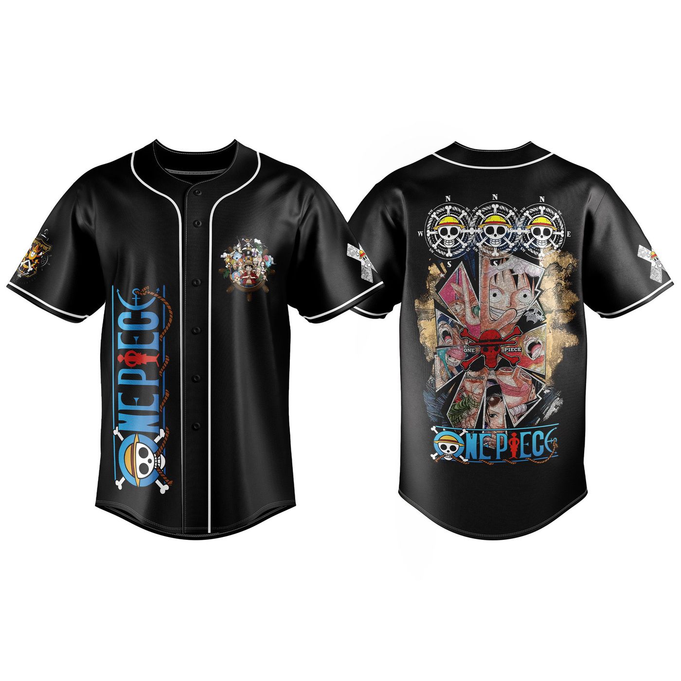One Piece Baseball Jersey For Men Women And Kids Gift
