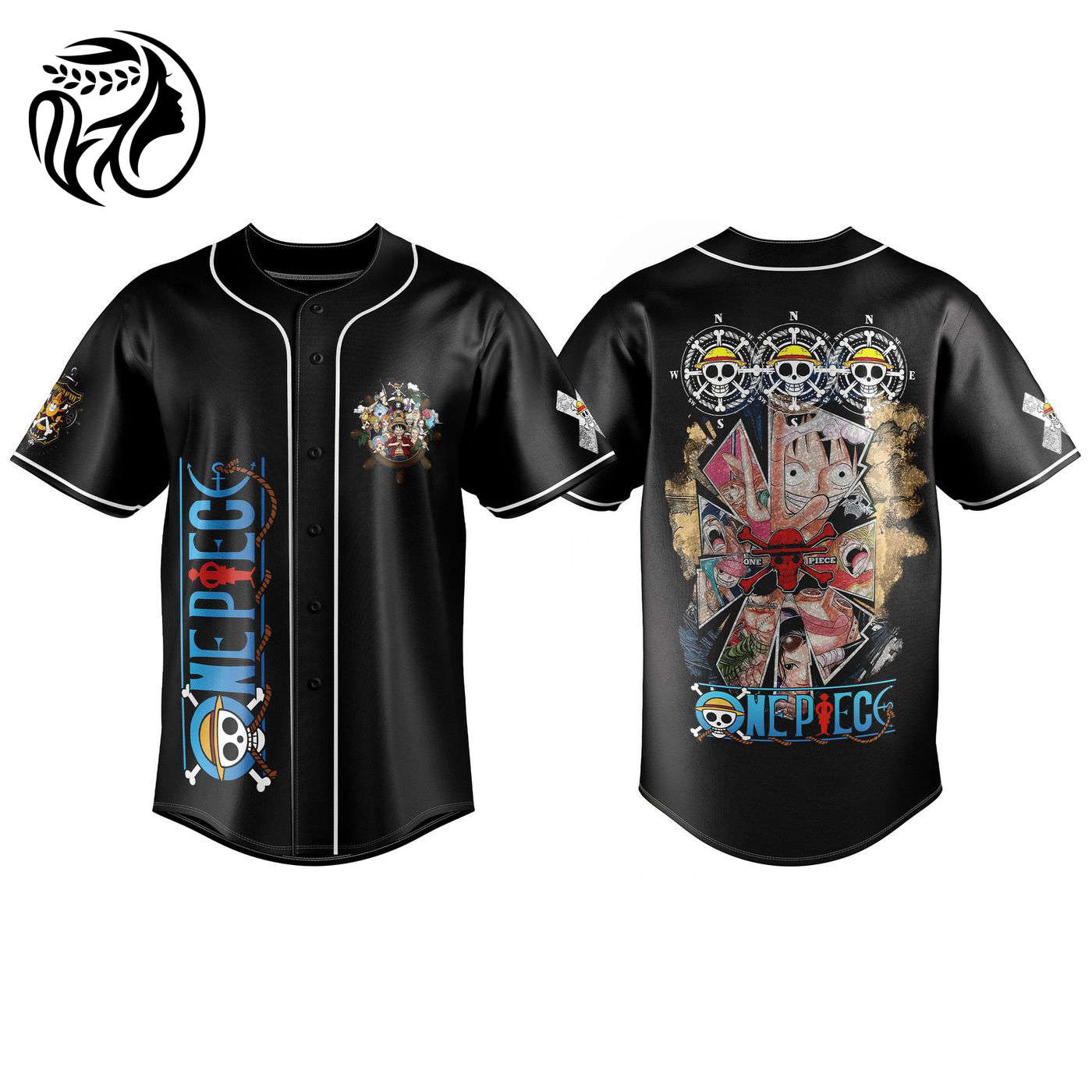 One Piece Baseball Jersey For Men Women And Kids Gift
