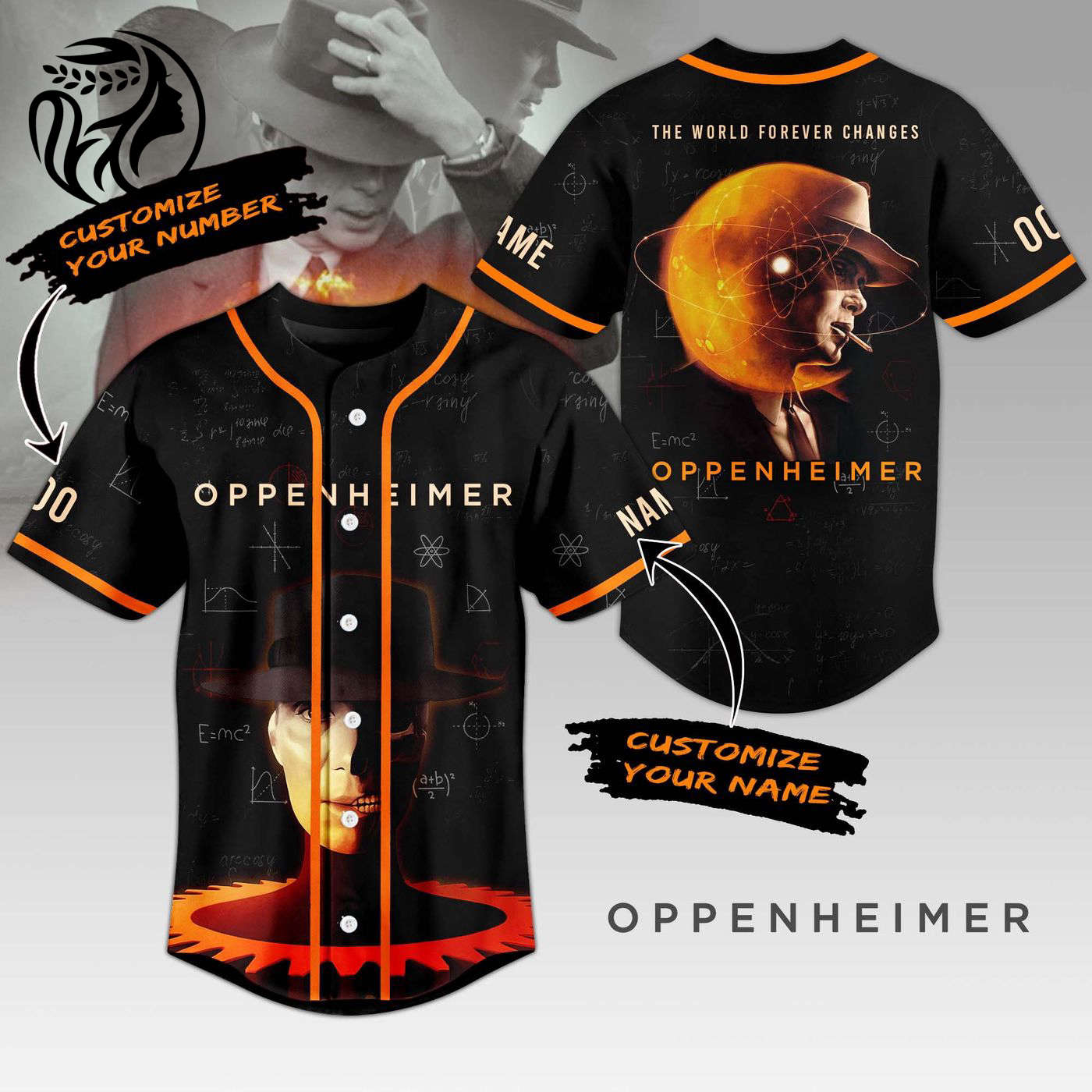 Oppenheimer Baseball Jersey For Men Women And Kids Gift