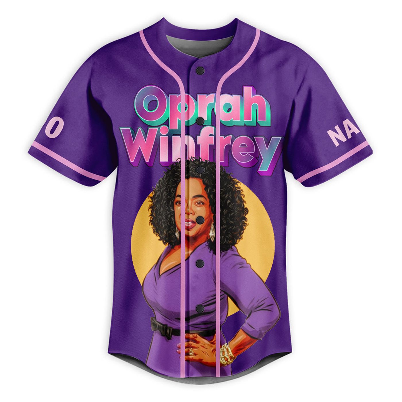 Oprah Winfrey Baseball Jersey For Men Women And Kids Gift