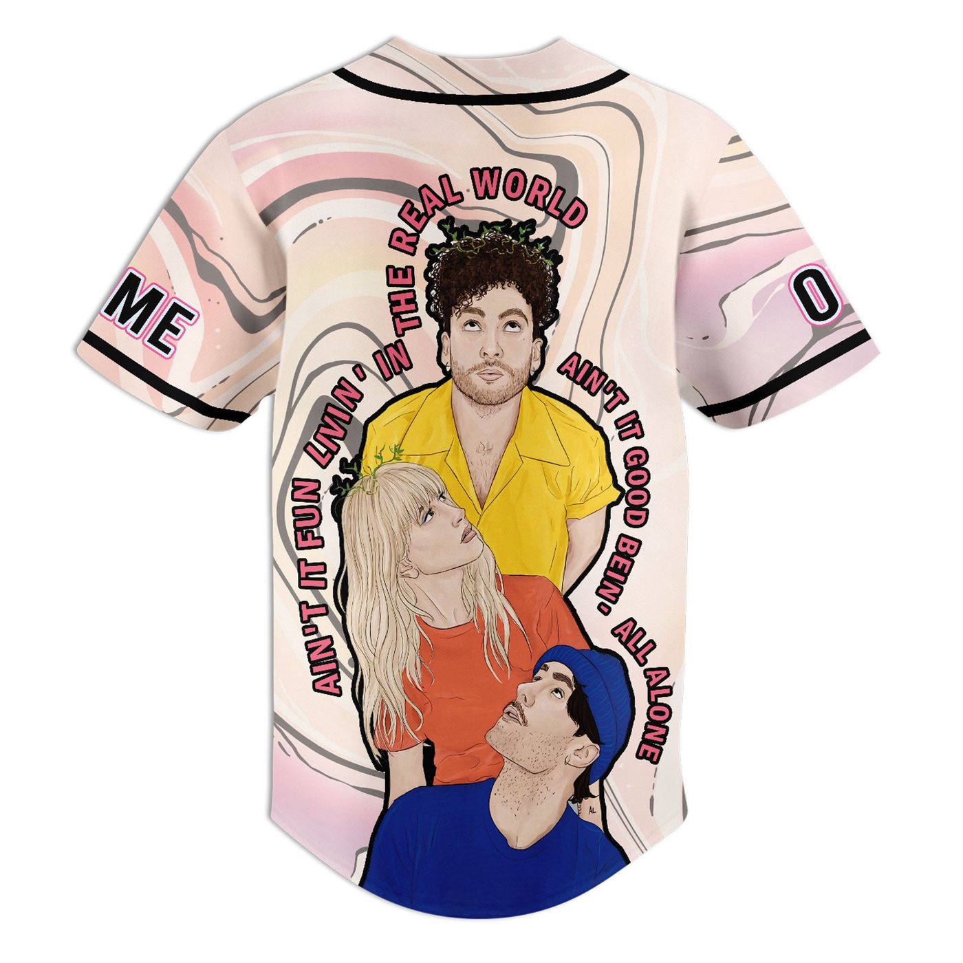 Paramore Baseball Jersey For Men Women And Kids Gift