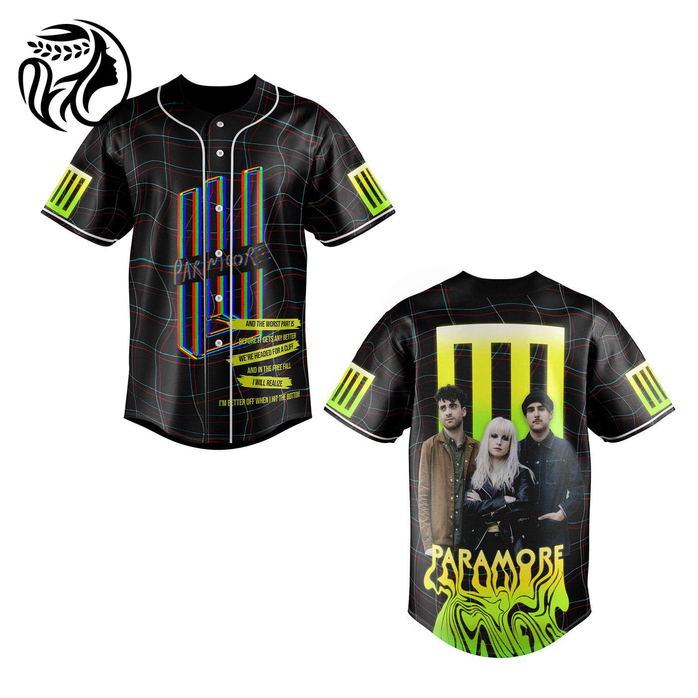 Paramore Baseball Jersey For Men Women And Kids Gift