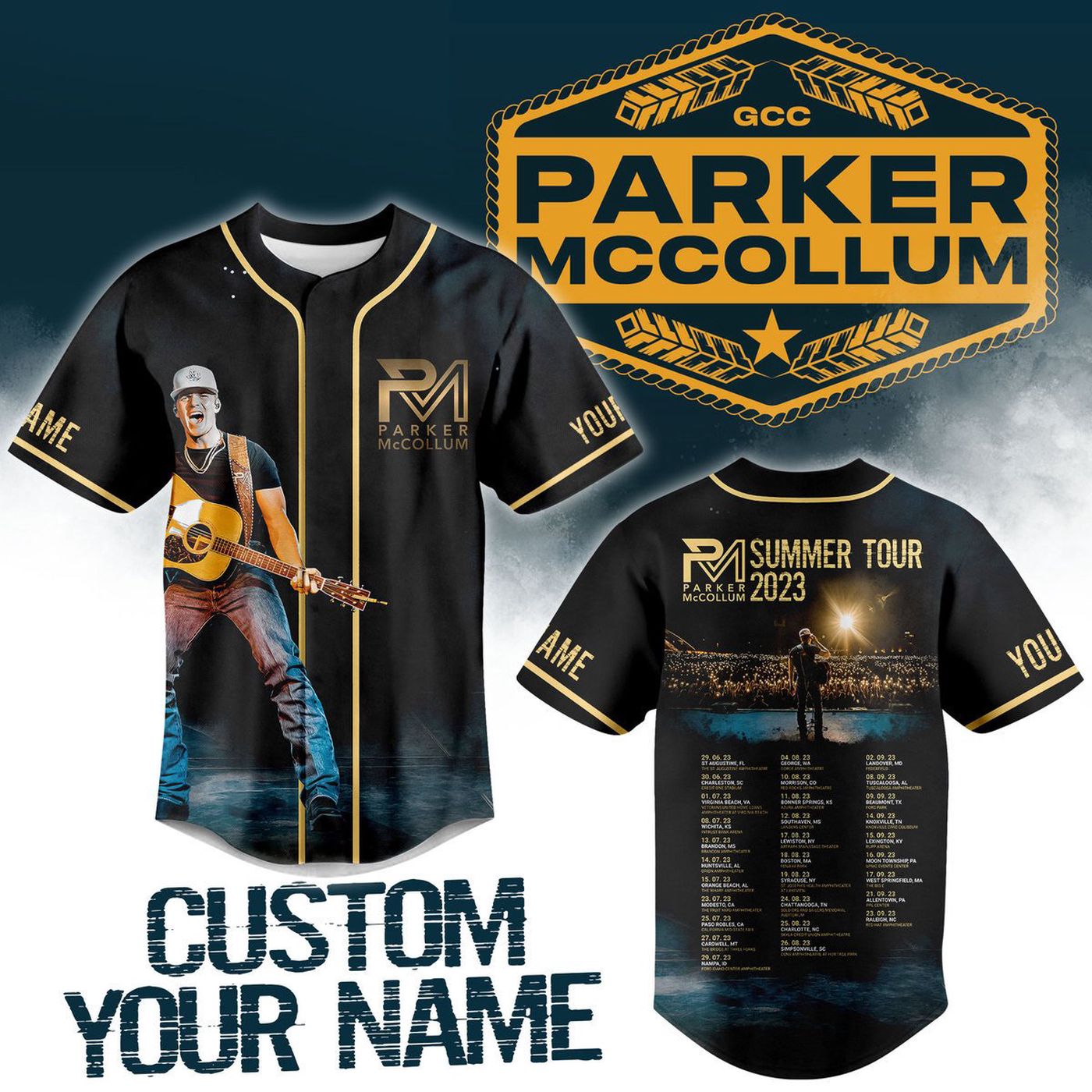 Parker McCollum Baseball Jersey For Men Women And Kids Gift