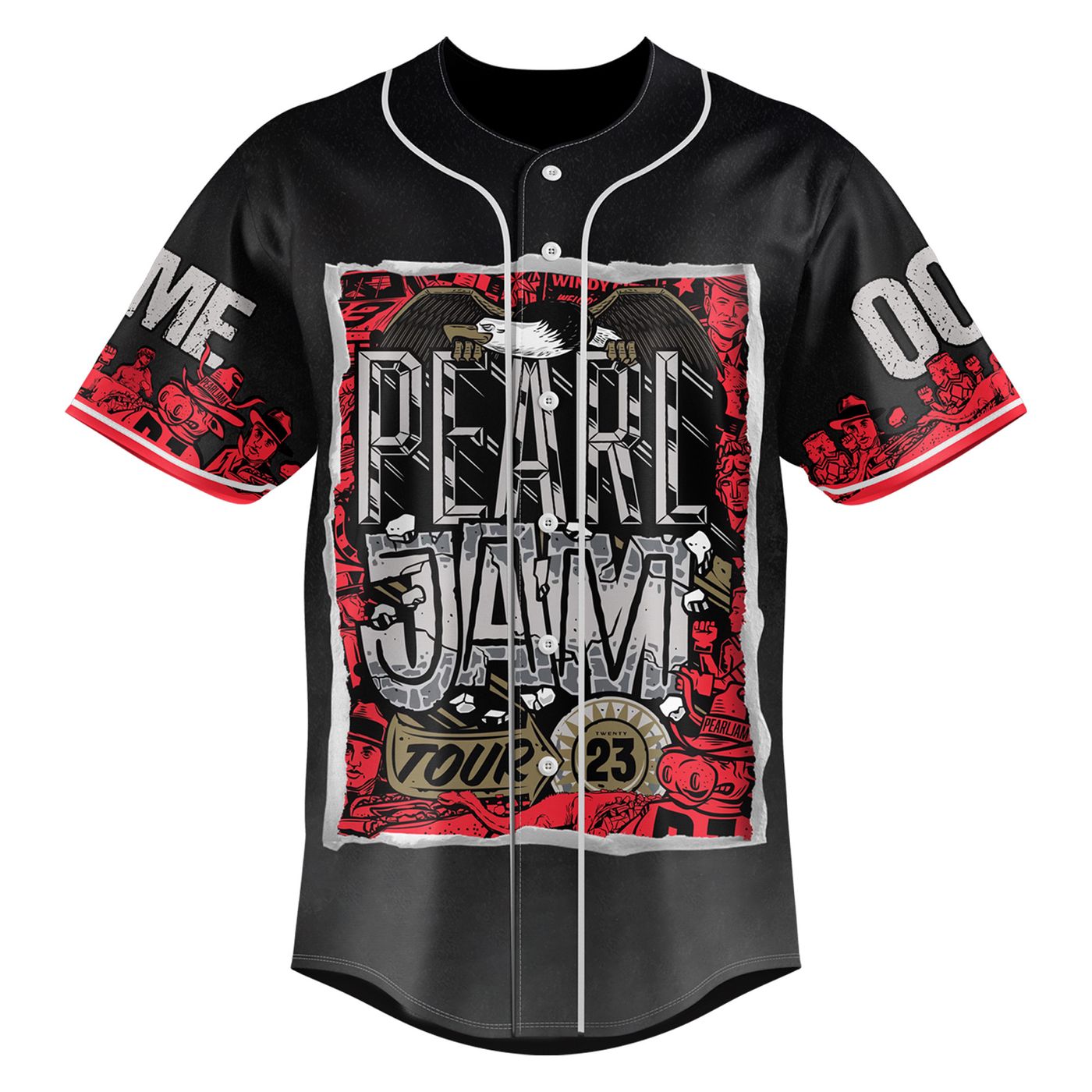 Pearl Jam Baseball Jersey For Men Women And Kids Gift
