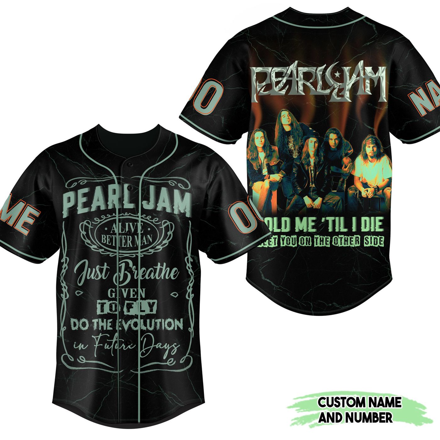 Pearl Jam Baseball Jersey For Men Women And Kids Gift