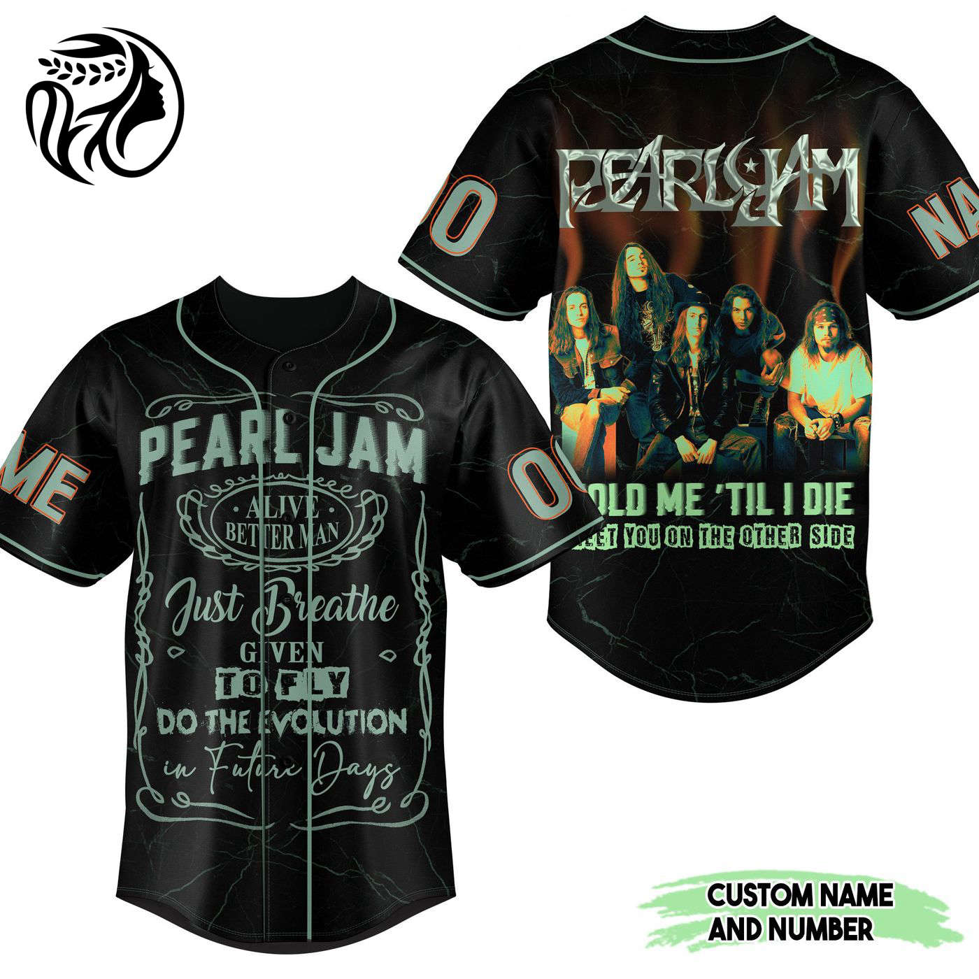 Pearl Jam Baseball Jersey For Men Women And Kids Gift