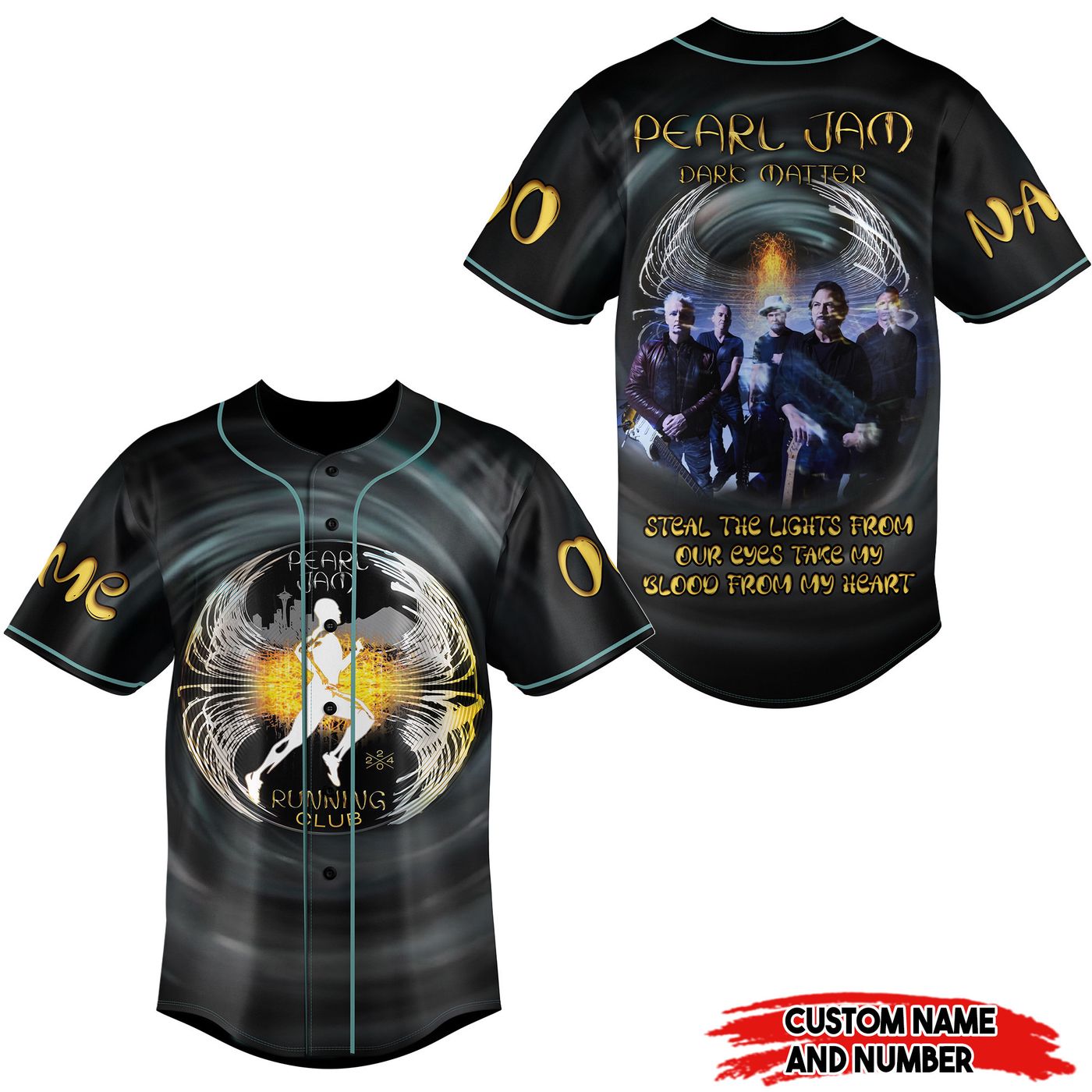 Pearl Jam Dark Matter Baseball Jersey For Men Women And Kids Gift