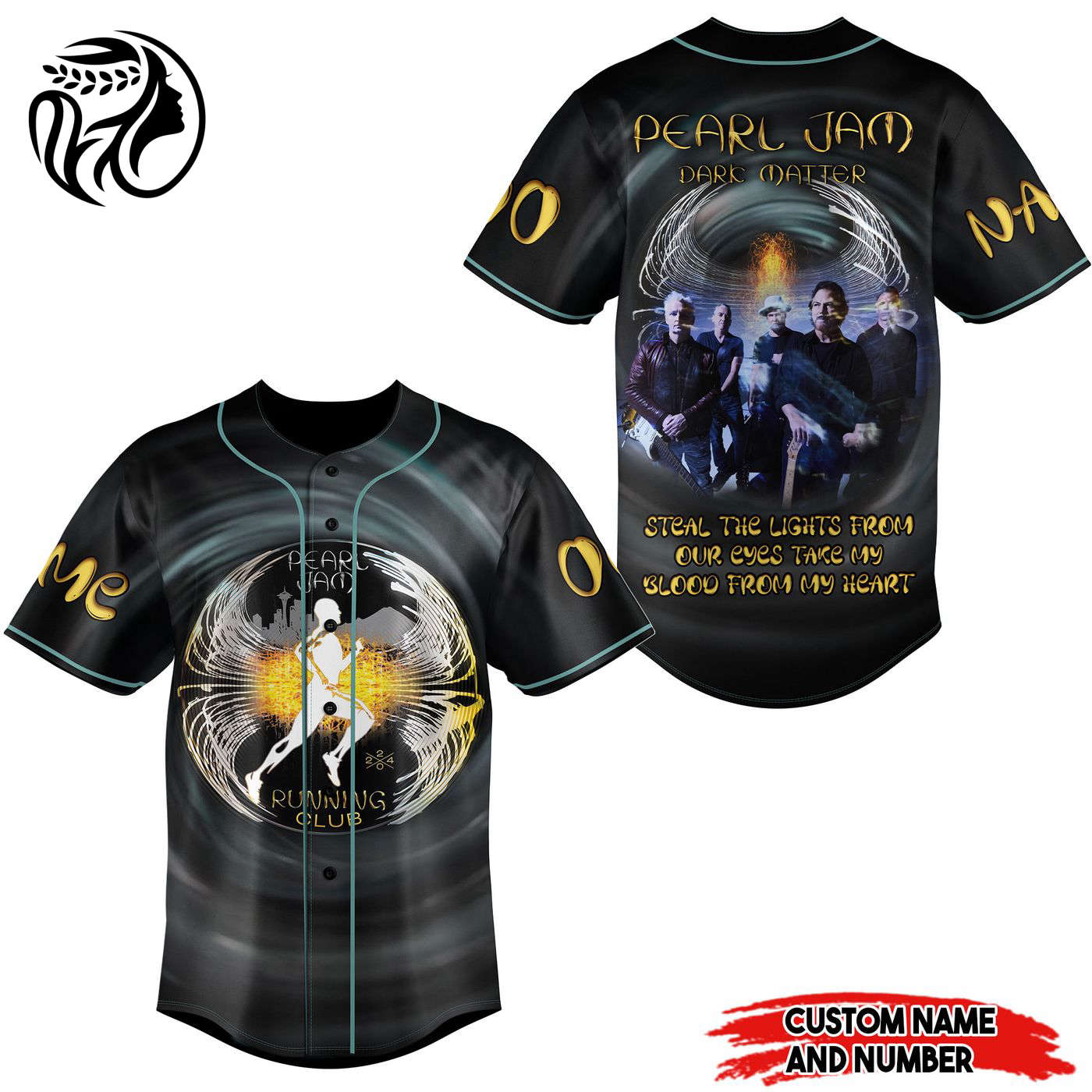 Pearl Jam Dark Matter Baseball Jersey For Men Women And Kids Gift