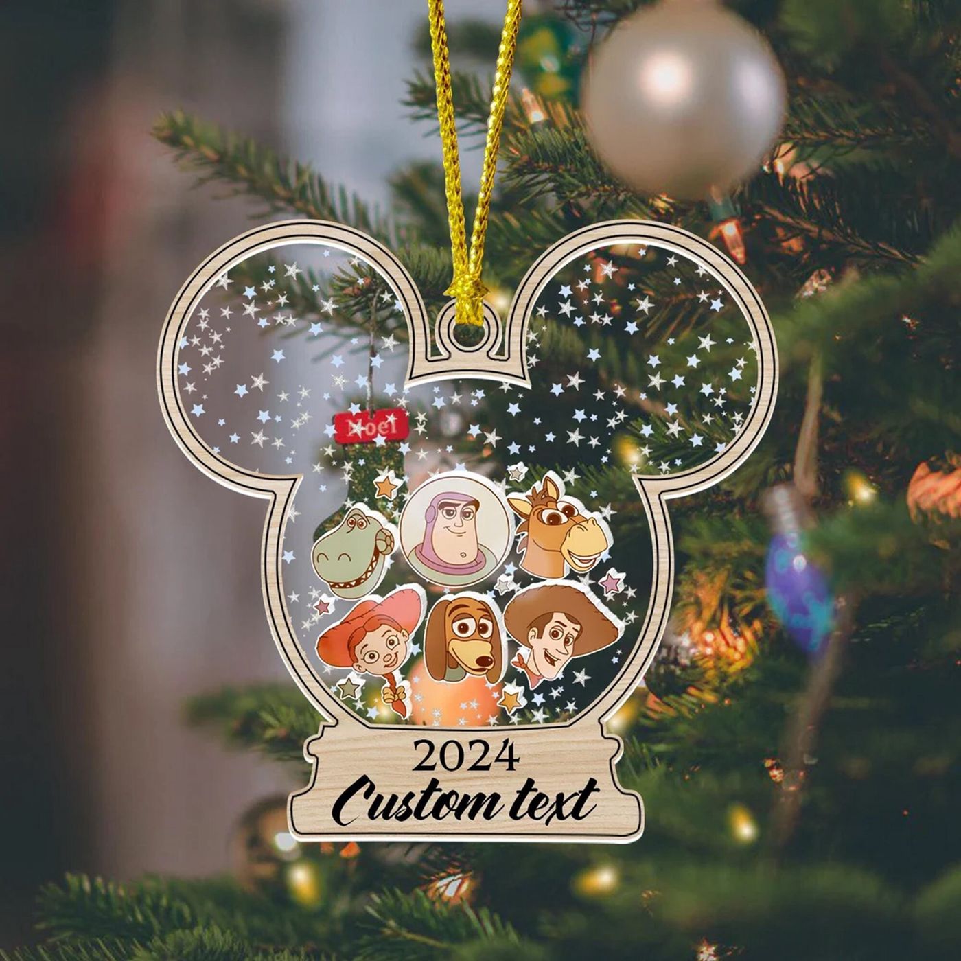 Custom Disney Cars Ornament: Personalized Christmas Decor for Cars Movie Fans!
