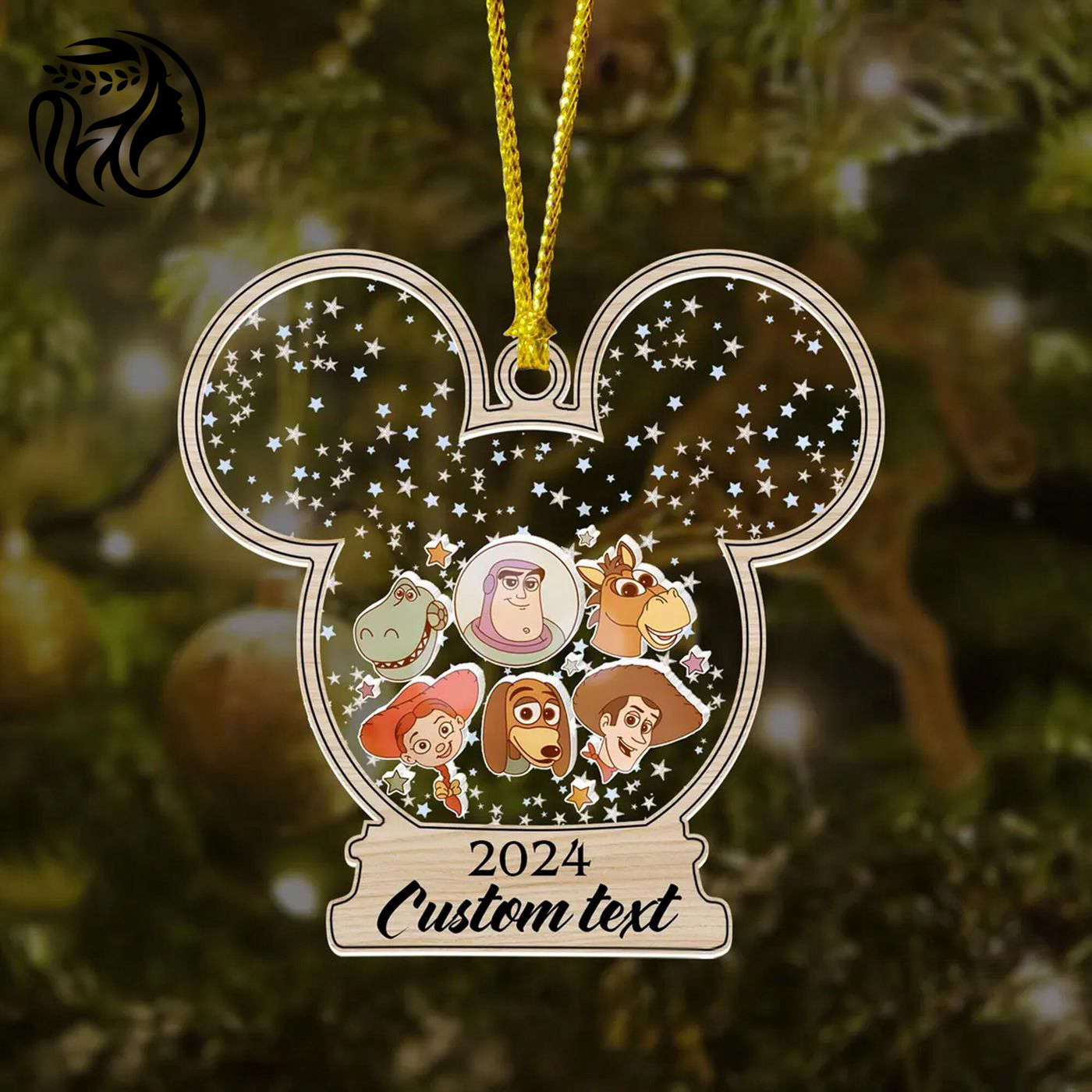 Custom Disney Cars Ornament: Personalized Christmas Decor for Cars Movie Fans!