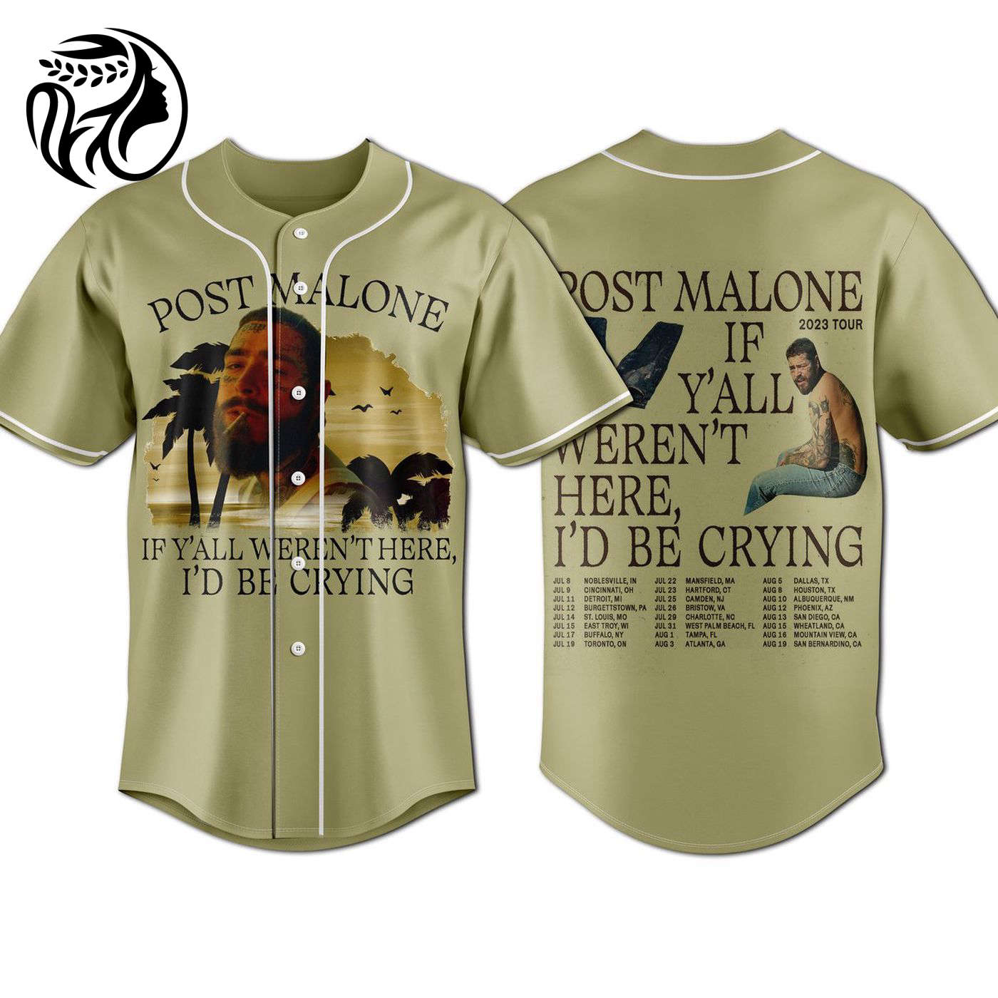 Post Malone Baseball Jersey For Men Women And Kids Gift