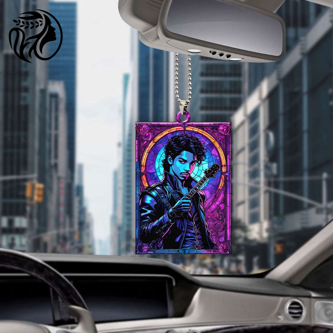 Prince Custom Shape 1-sided Acrylic Car Ornament – Gift for Christmas Day